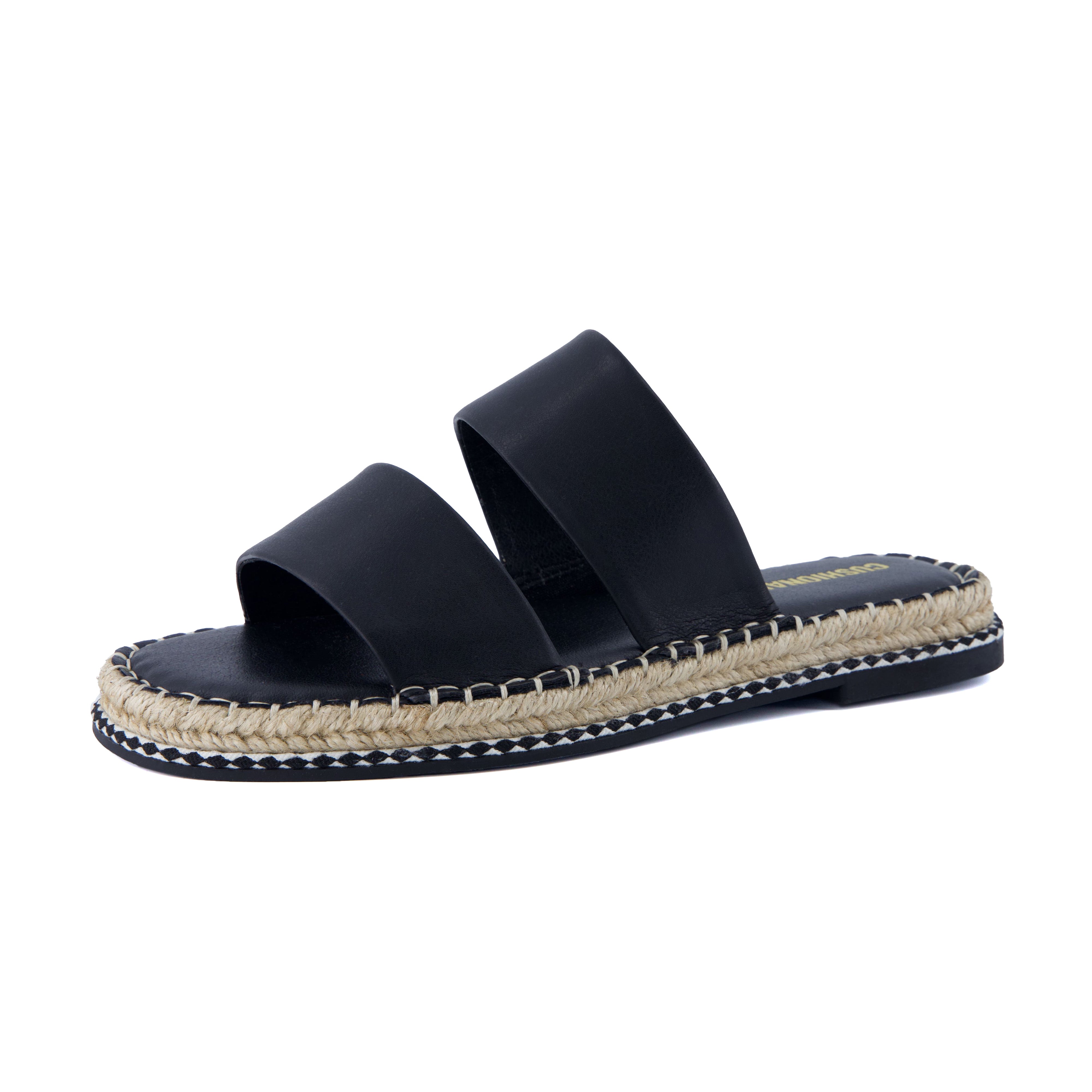 Bhendi Espadrille Sandal Black