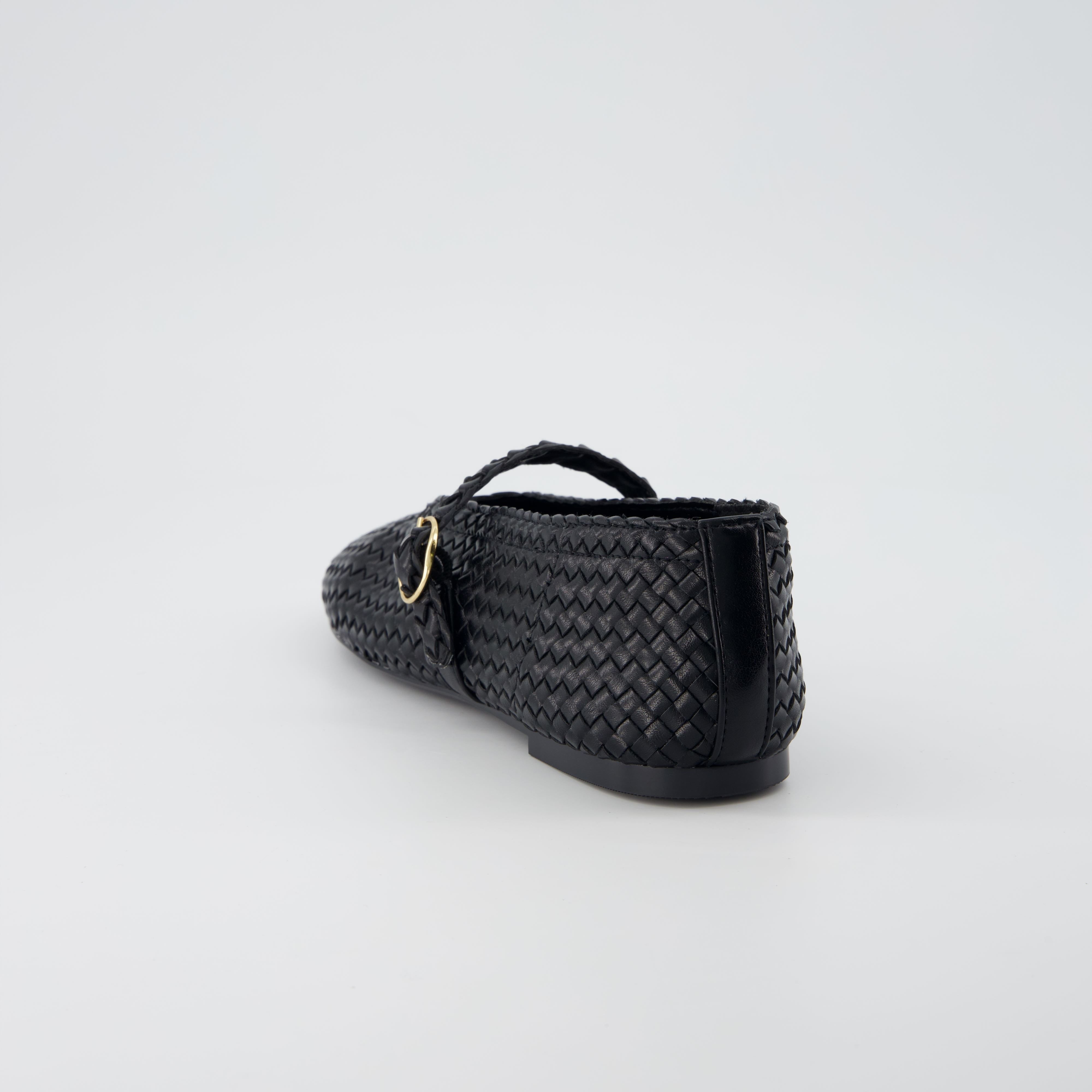 Bistro Woven Mary Jane Black