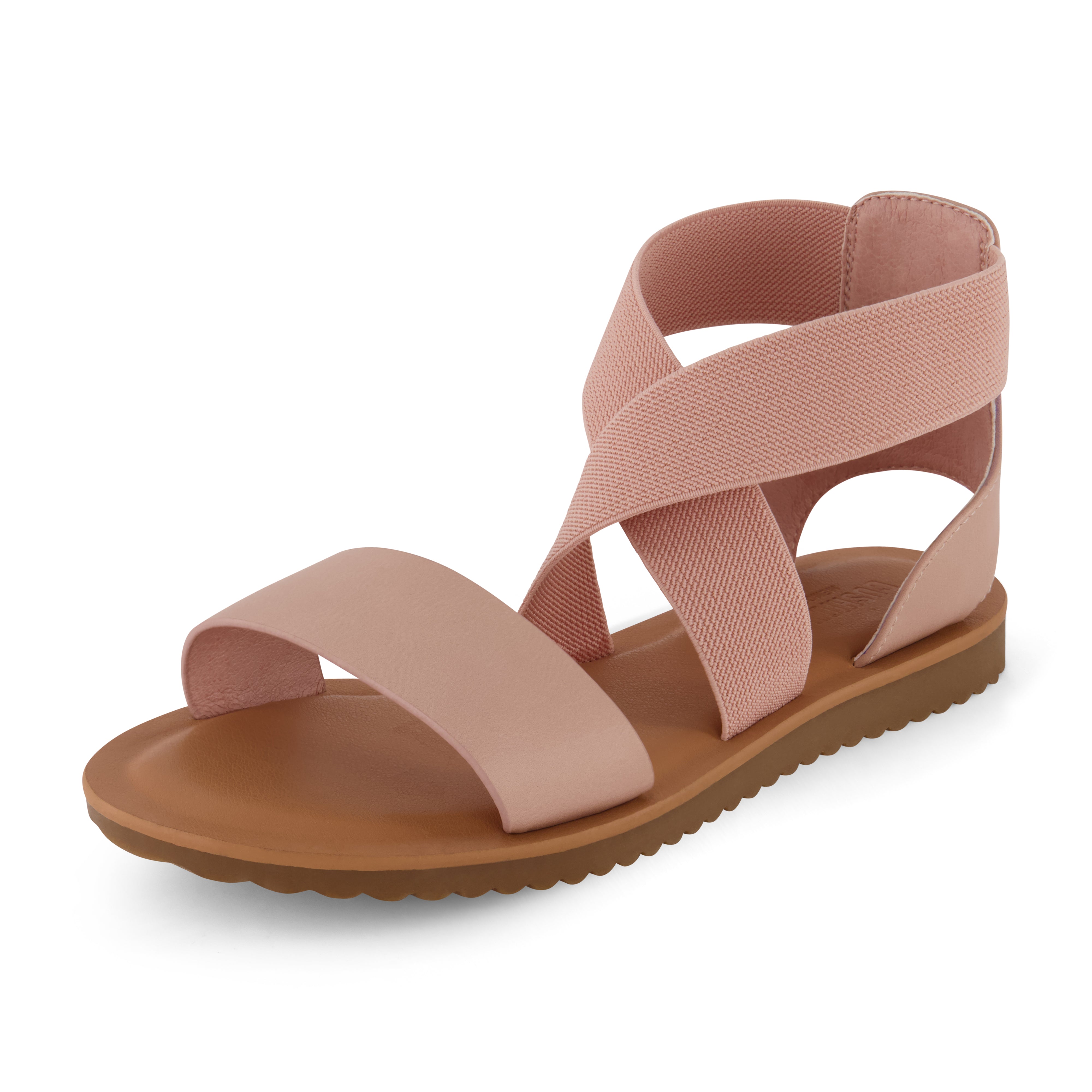 Chancy Stretch Sandal Blush