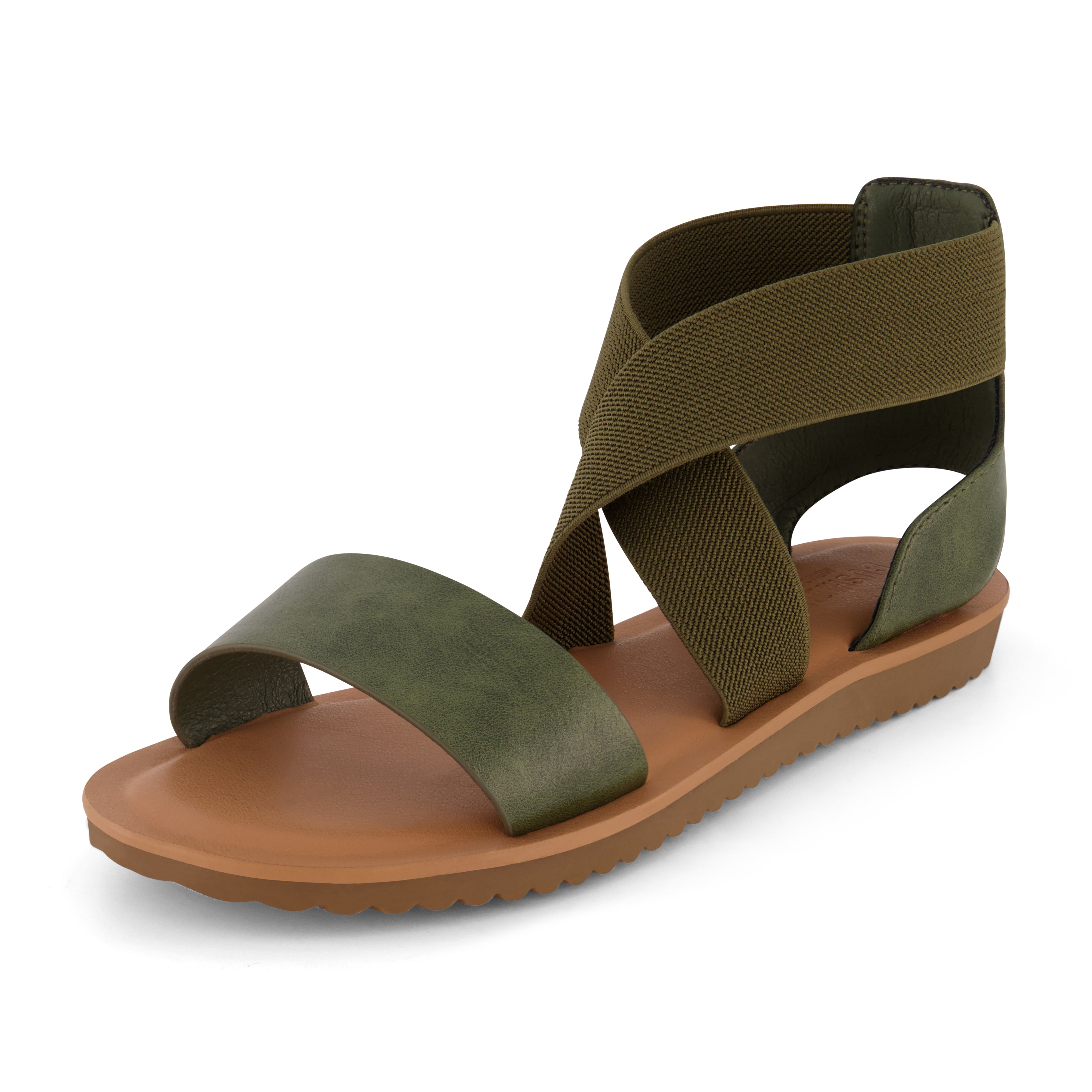 Chancy Stretch Sandal Olive