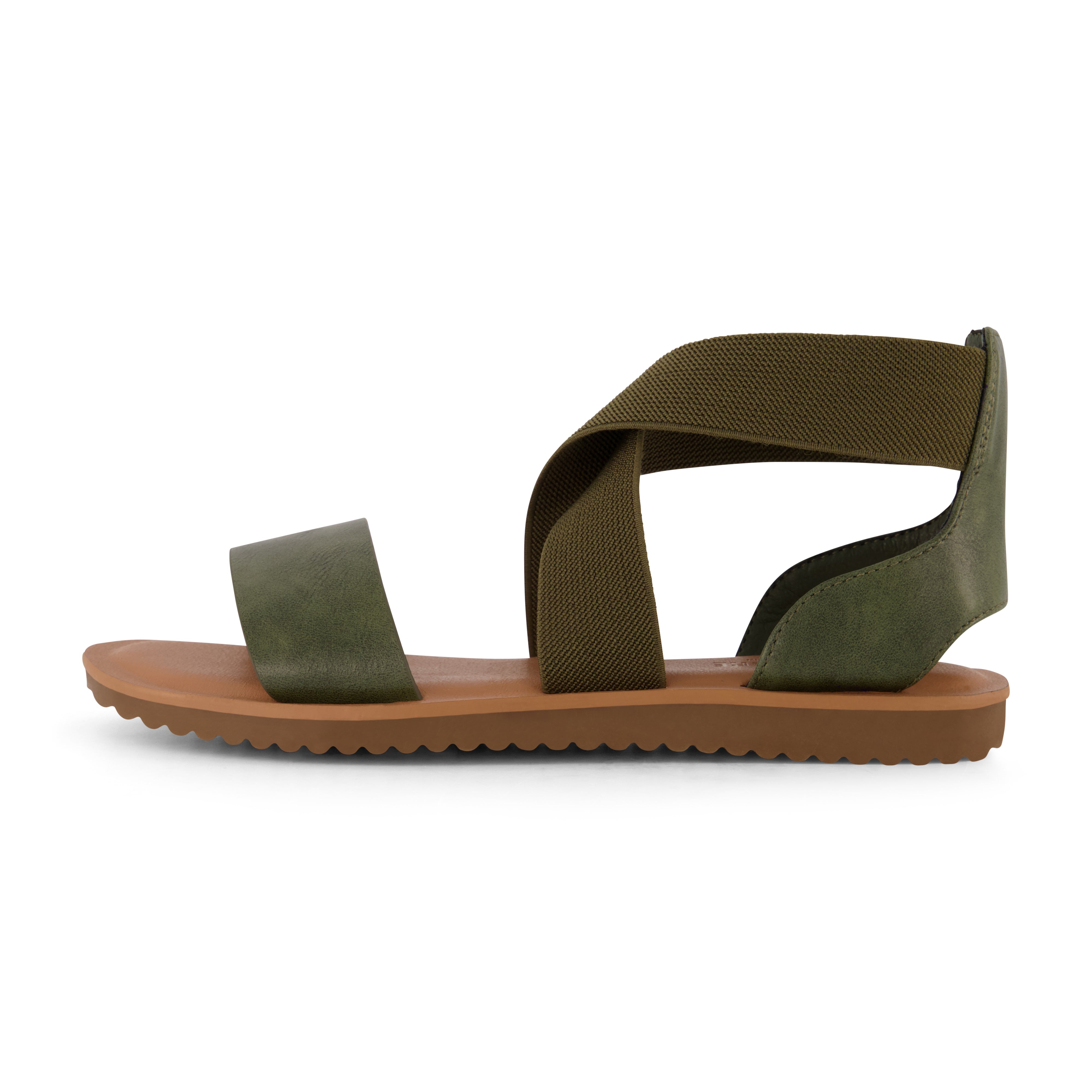 Chancy Stretch Sandal Olive