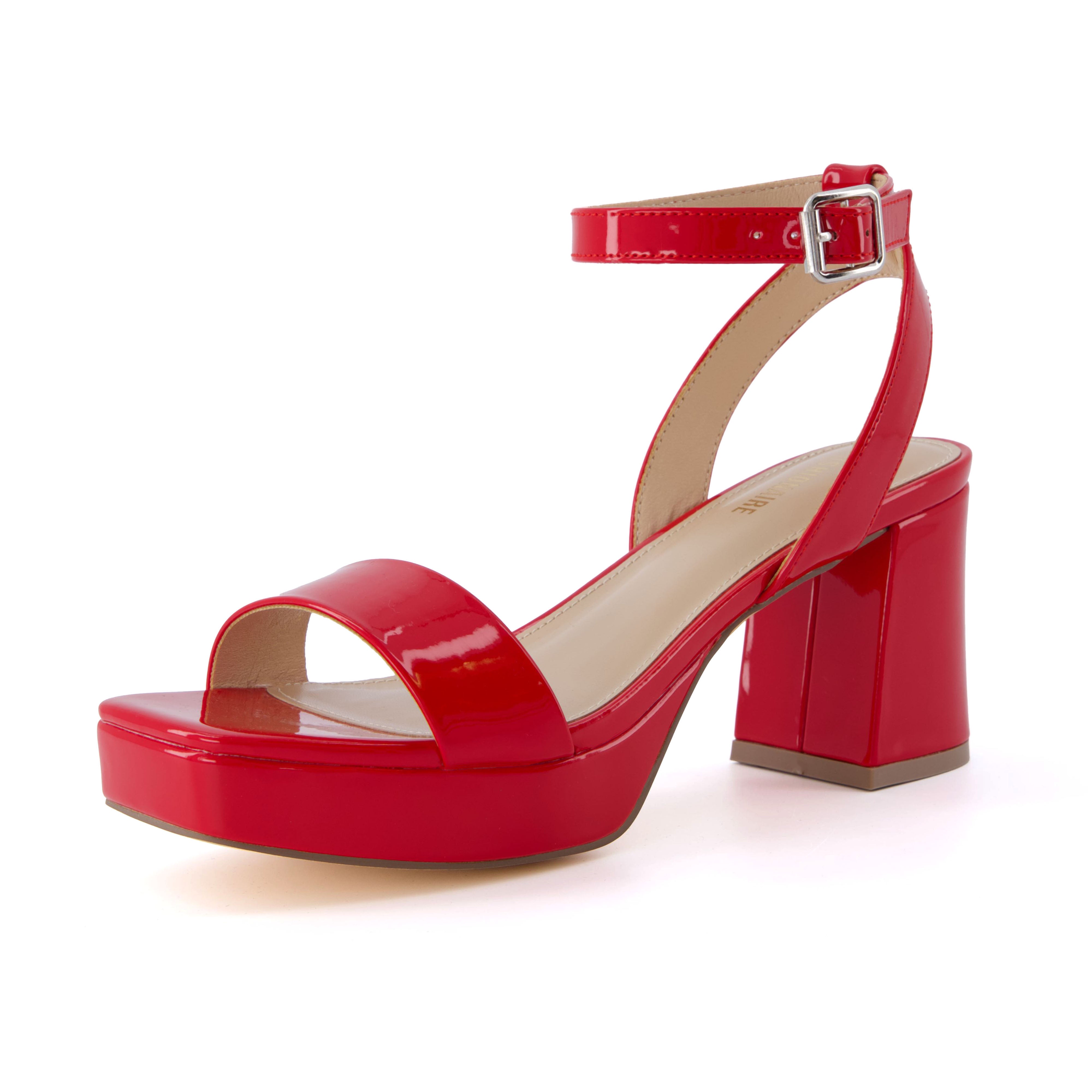 Cherry Platform Dress Sandals Patent