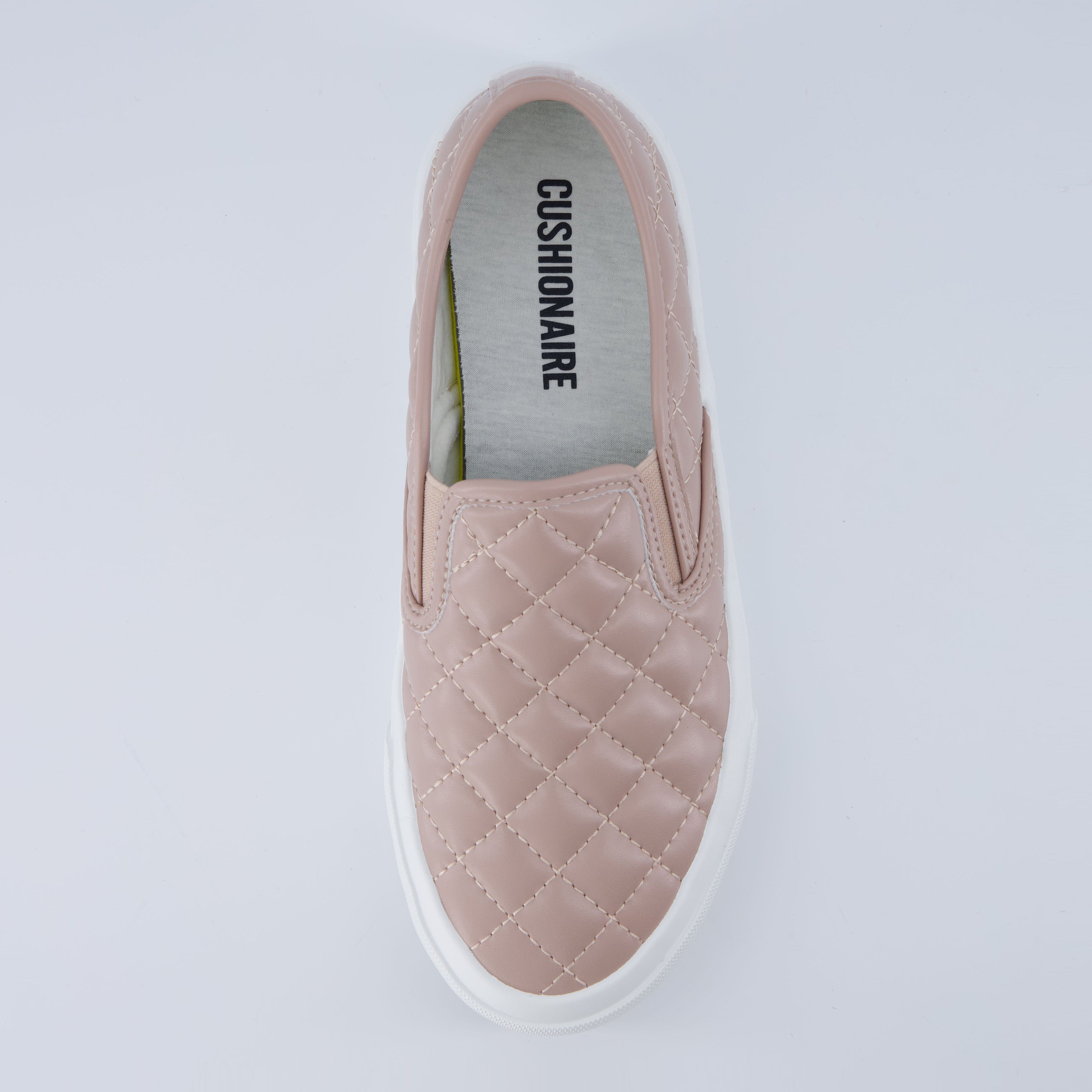 Faze Women’s Quilted Slip-On Sneaker Blush