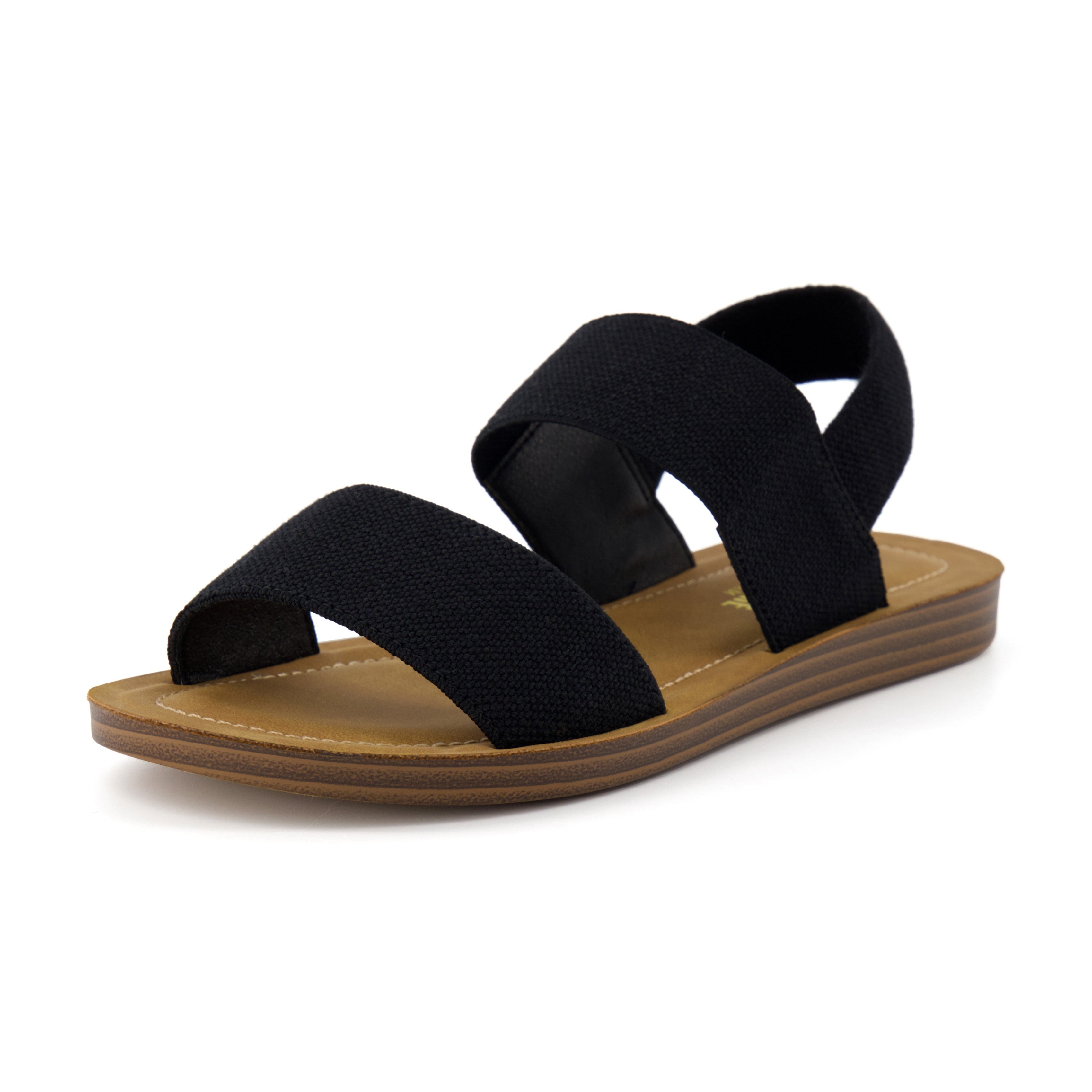 Gabi Stretch Linen Sandal