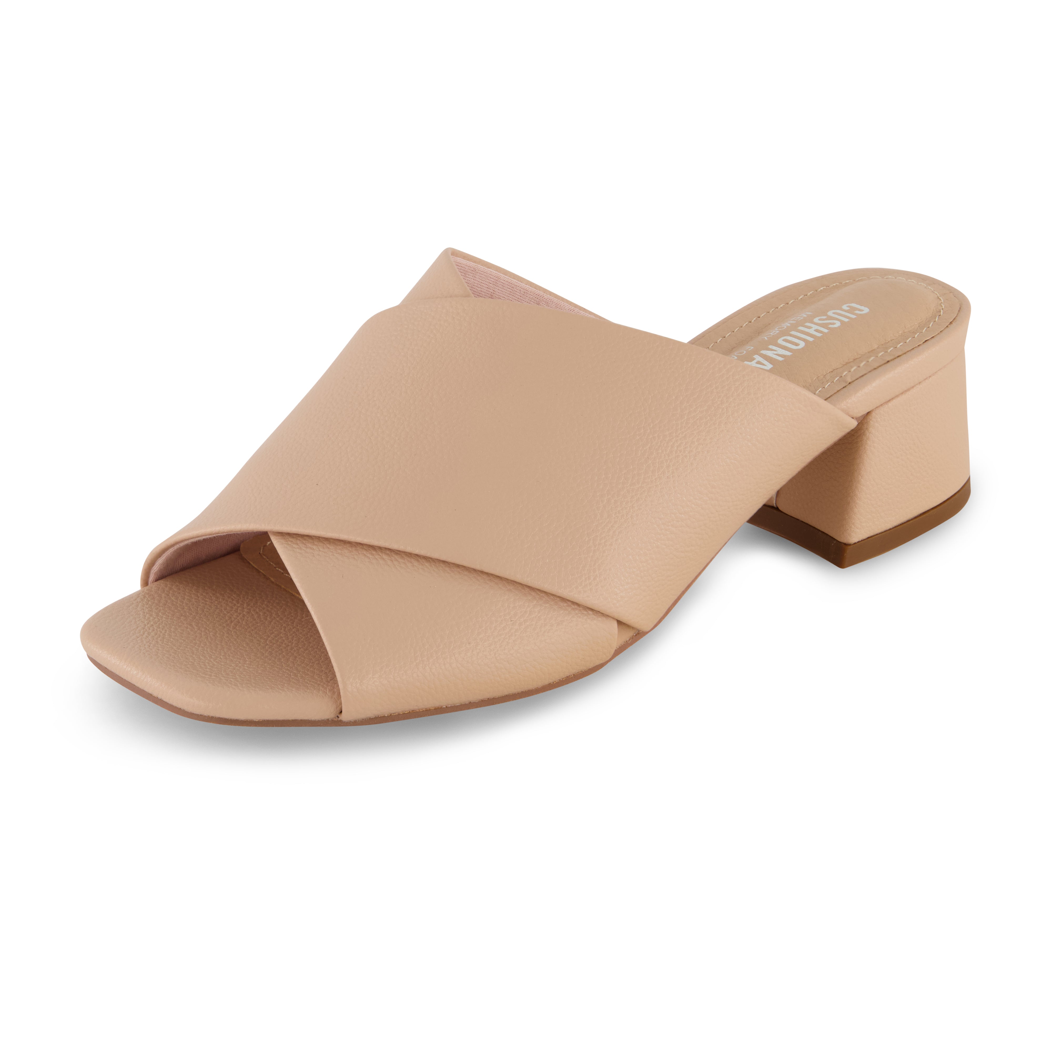 Garland Cross Band Dress Sandal Frappe