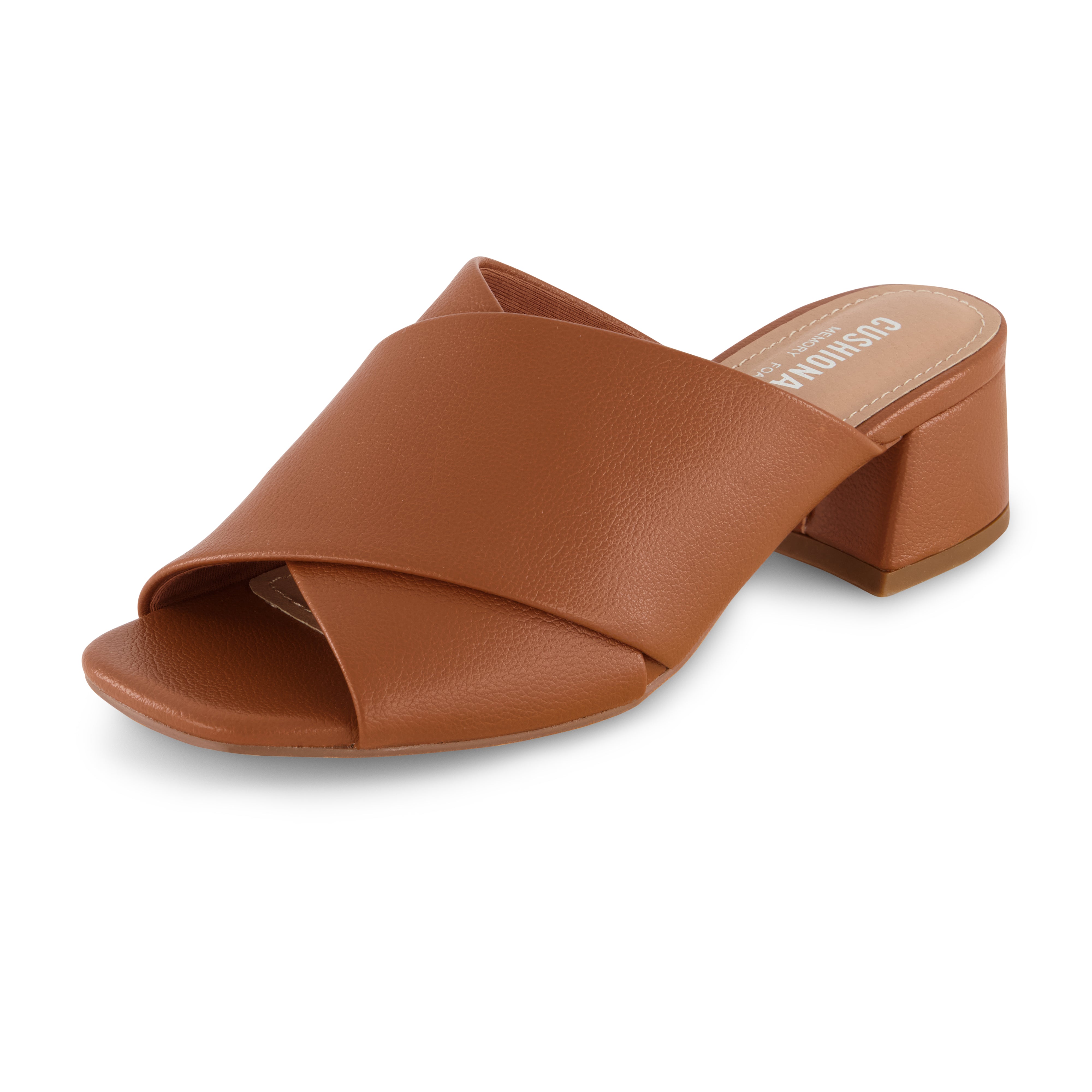 Garland Cross Band Dress Sandal Tan