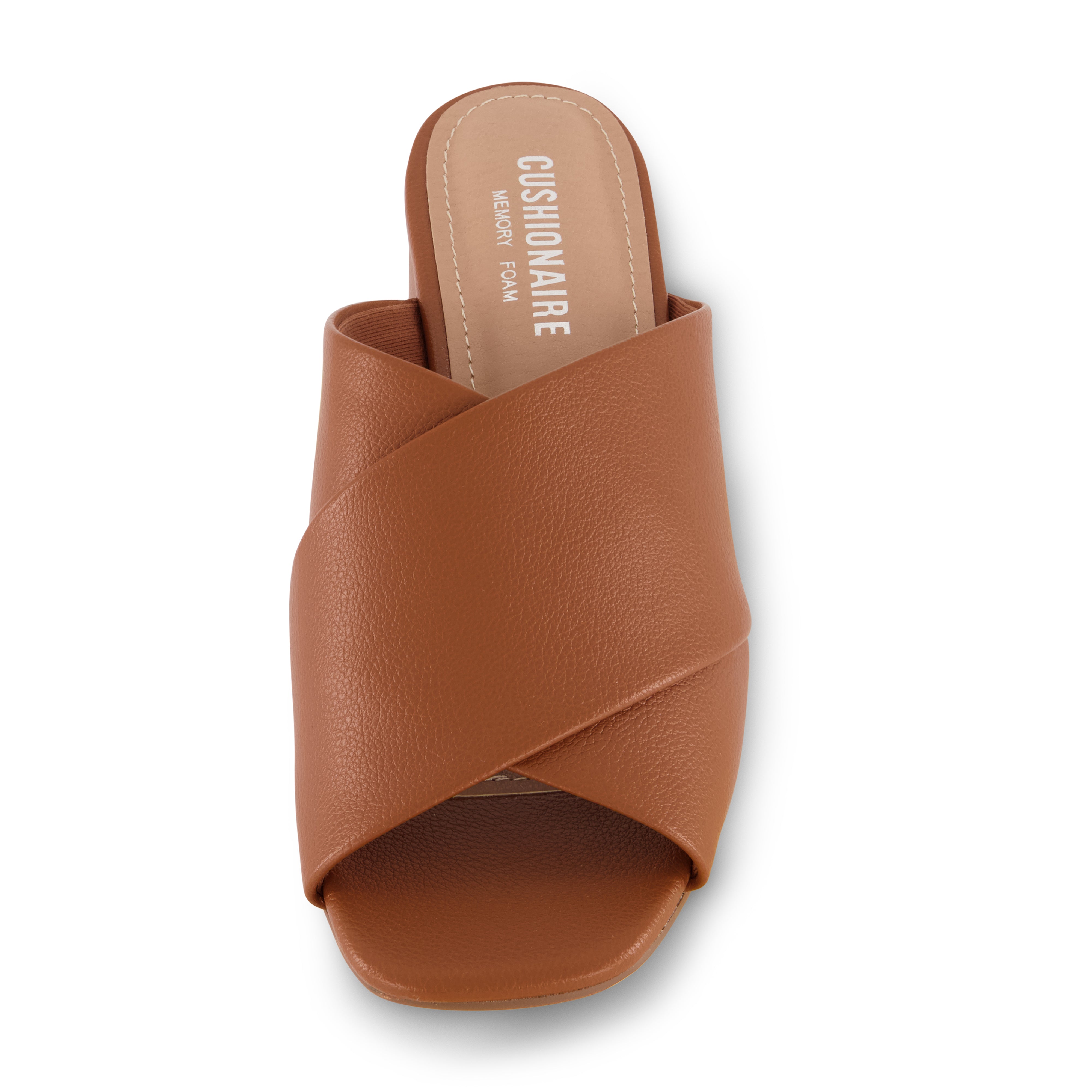 Garland Cross Band Dress Sandal Tan