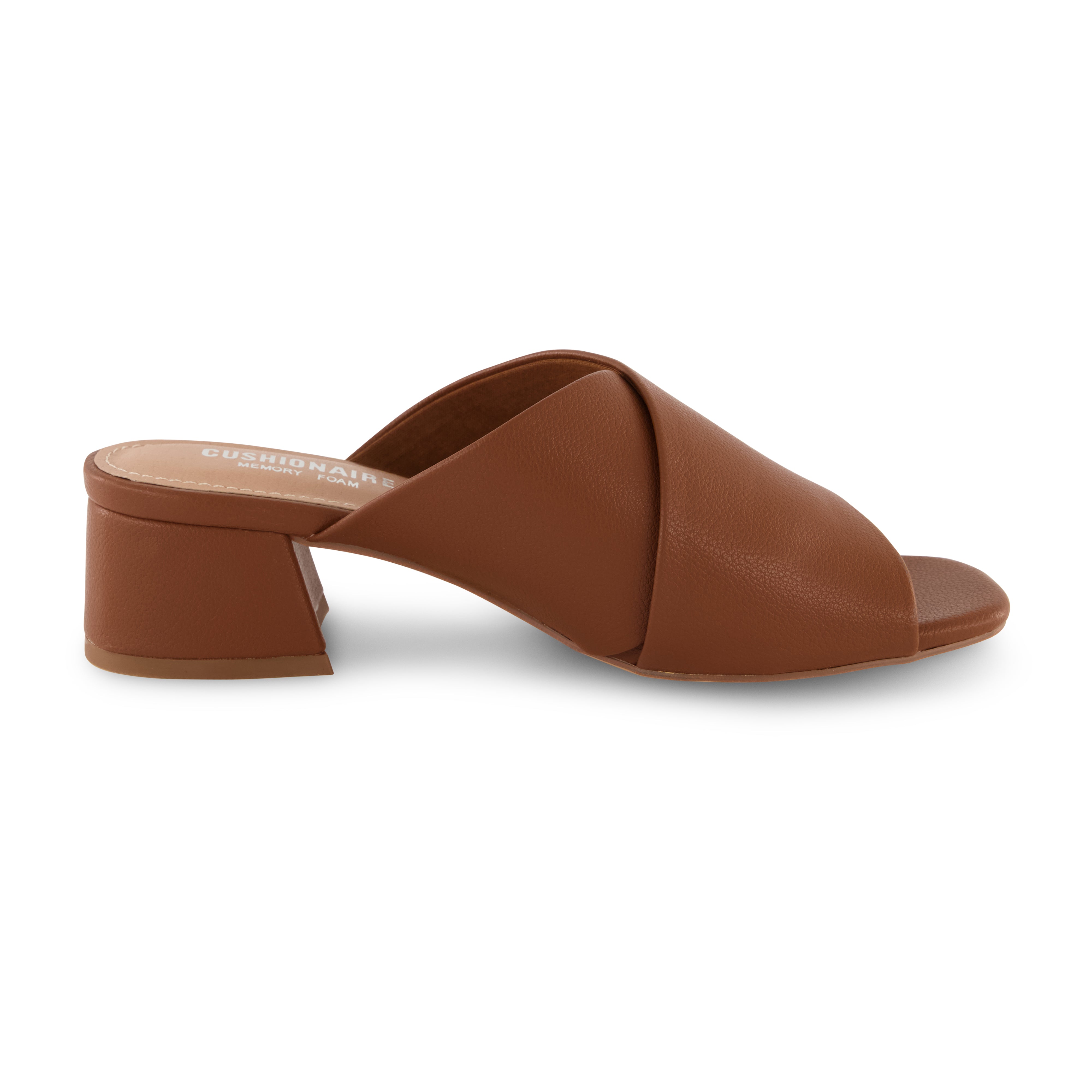 Garland Cross Band Dress Sandal Whiskey