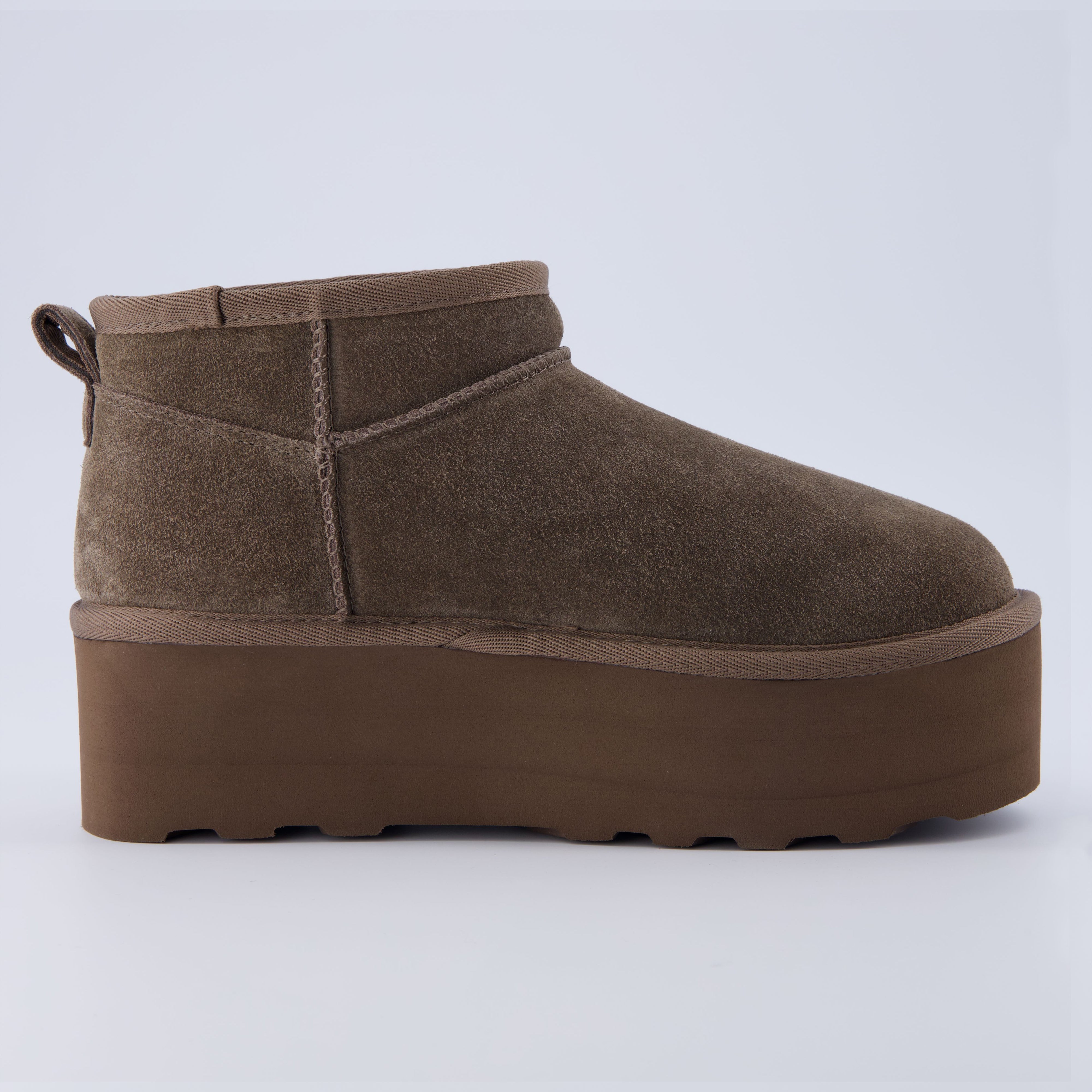 Hippy Cozy Platform Ankle Boot