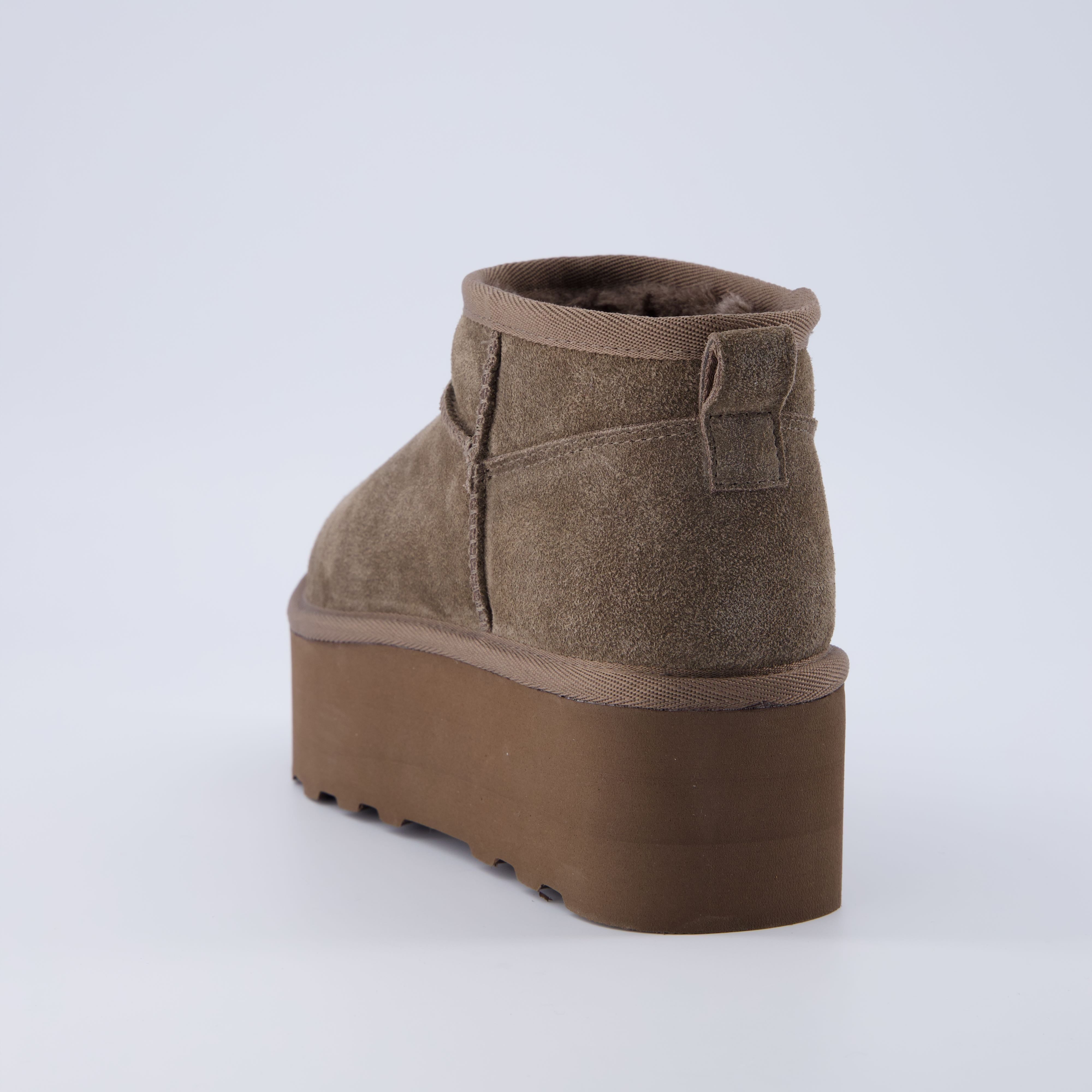 Hippy Cozy Platform Ankle Boot