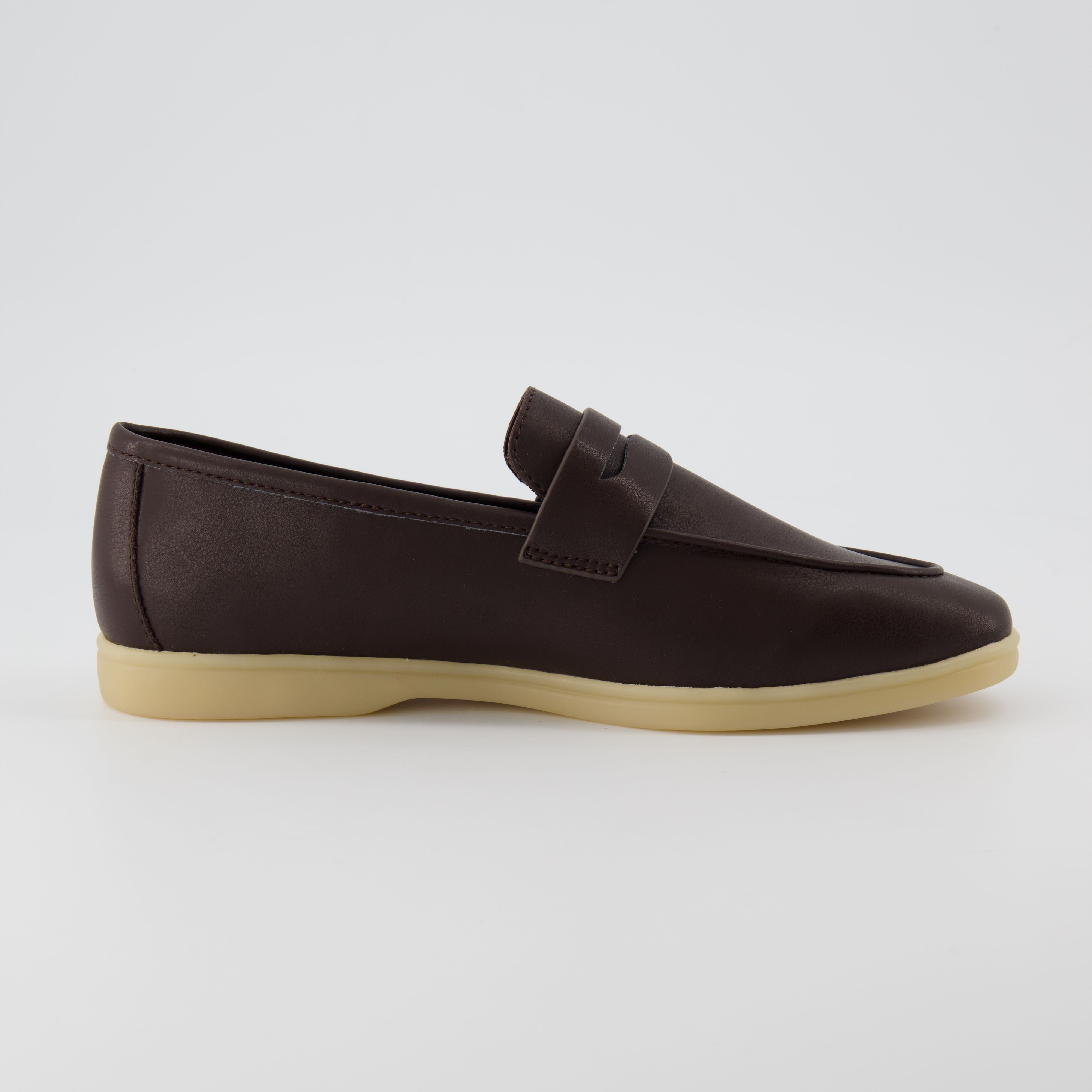 Jetset Slip On Loafer Dark Brown