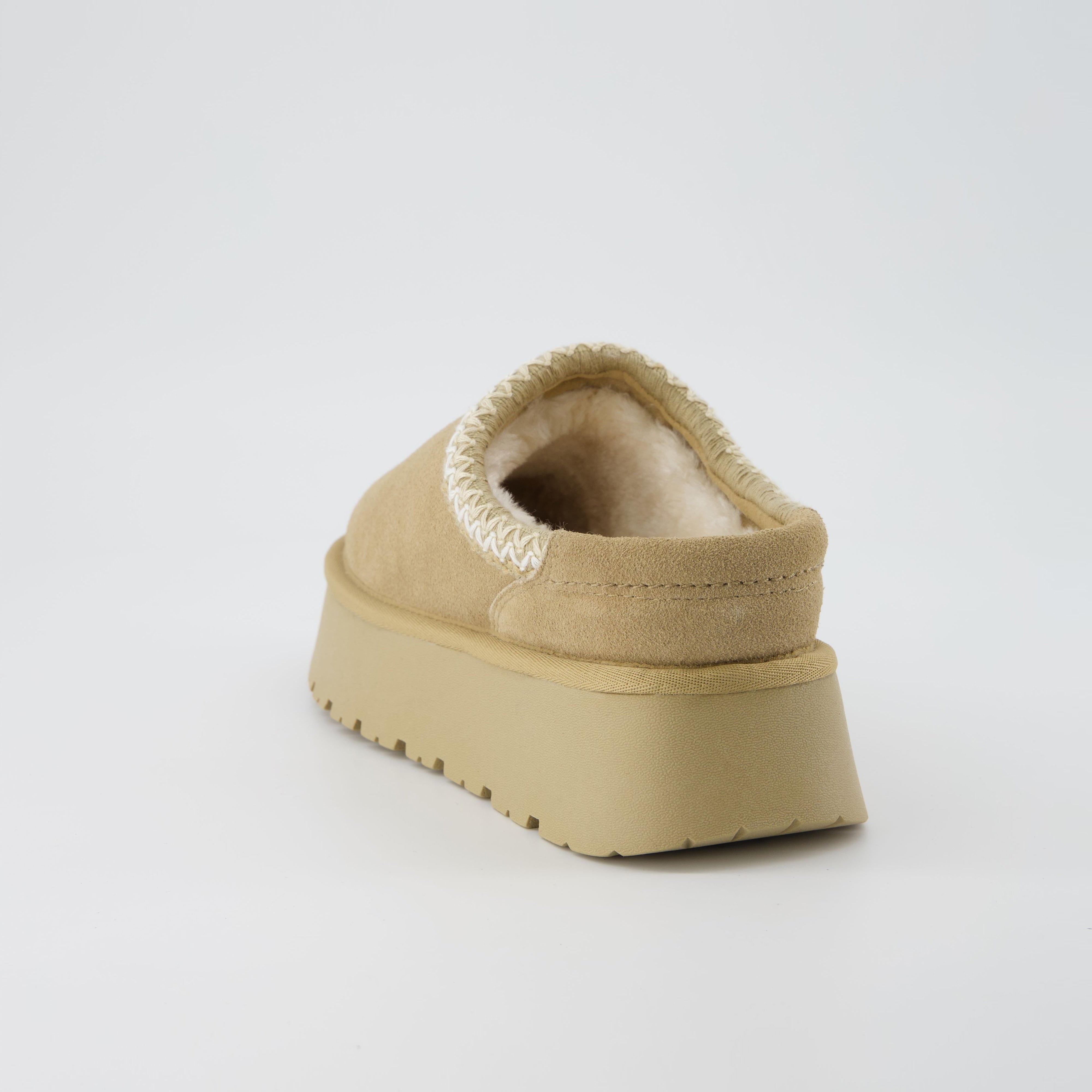 Kabuki Cozy Platform Slippers Biscuit