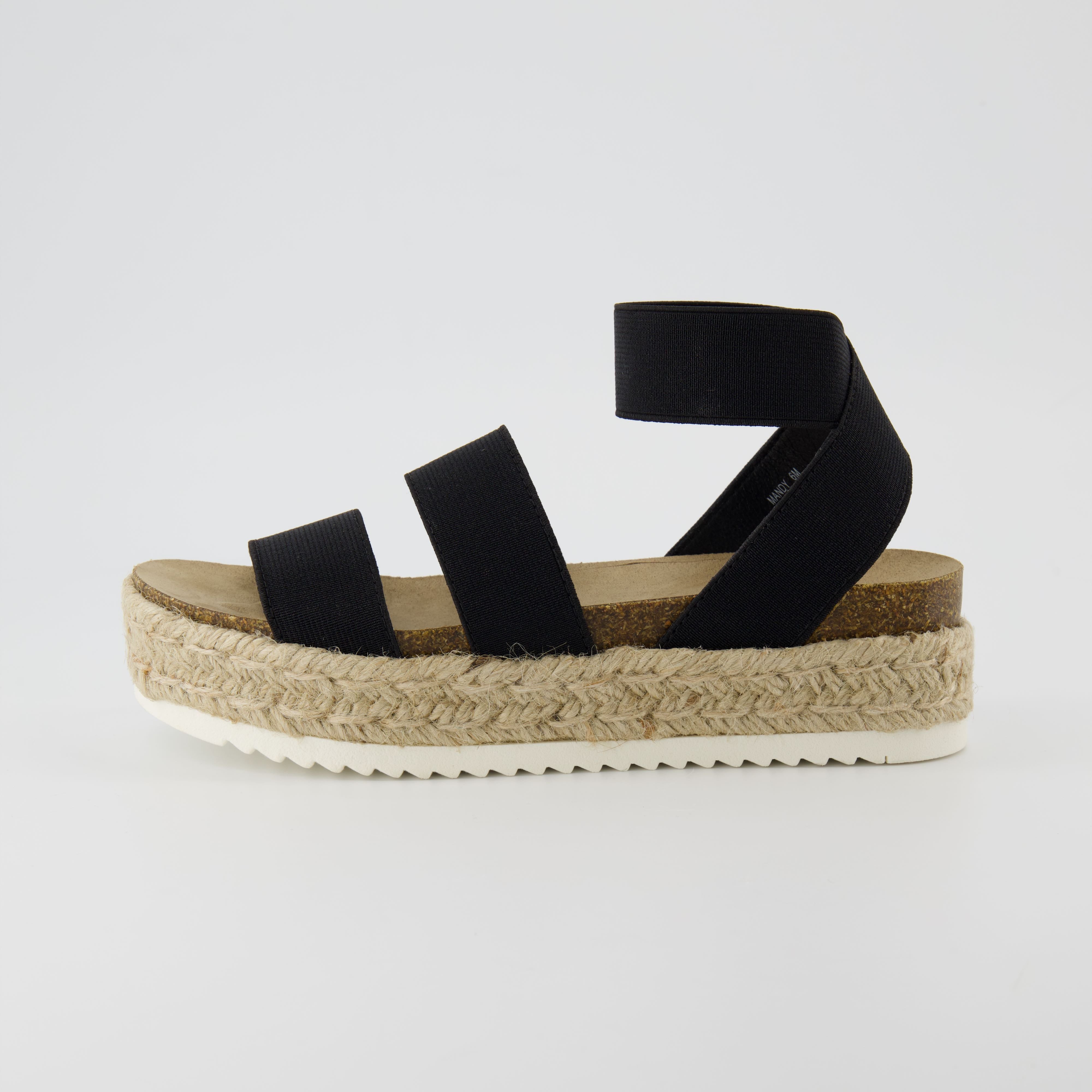 Mandy Stretch Platform Sandal