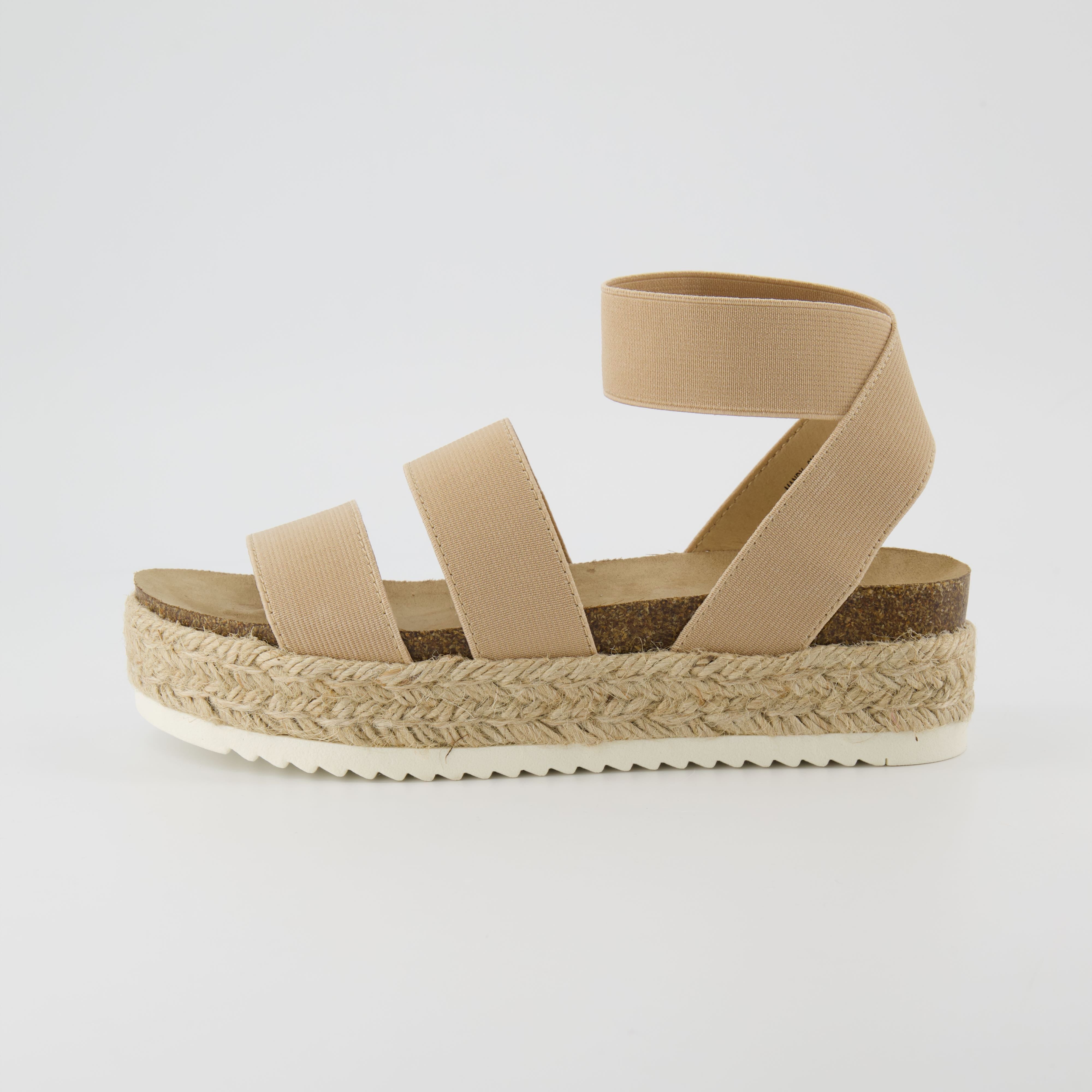 Mandy Stretch Platform Sandal