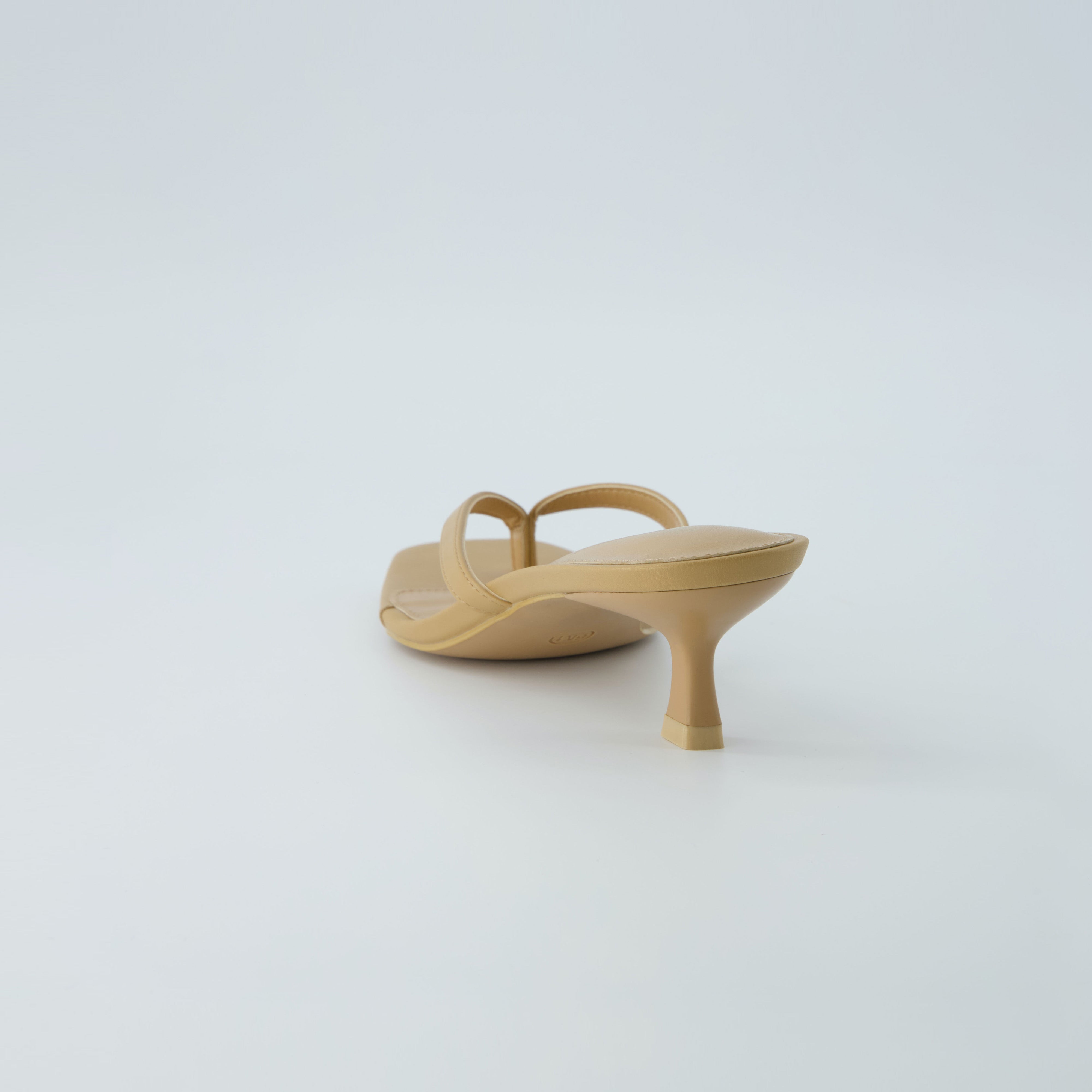 Miami Kitten Heel Sandals Tan