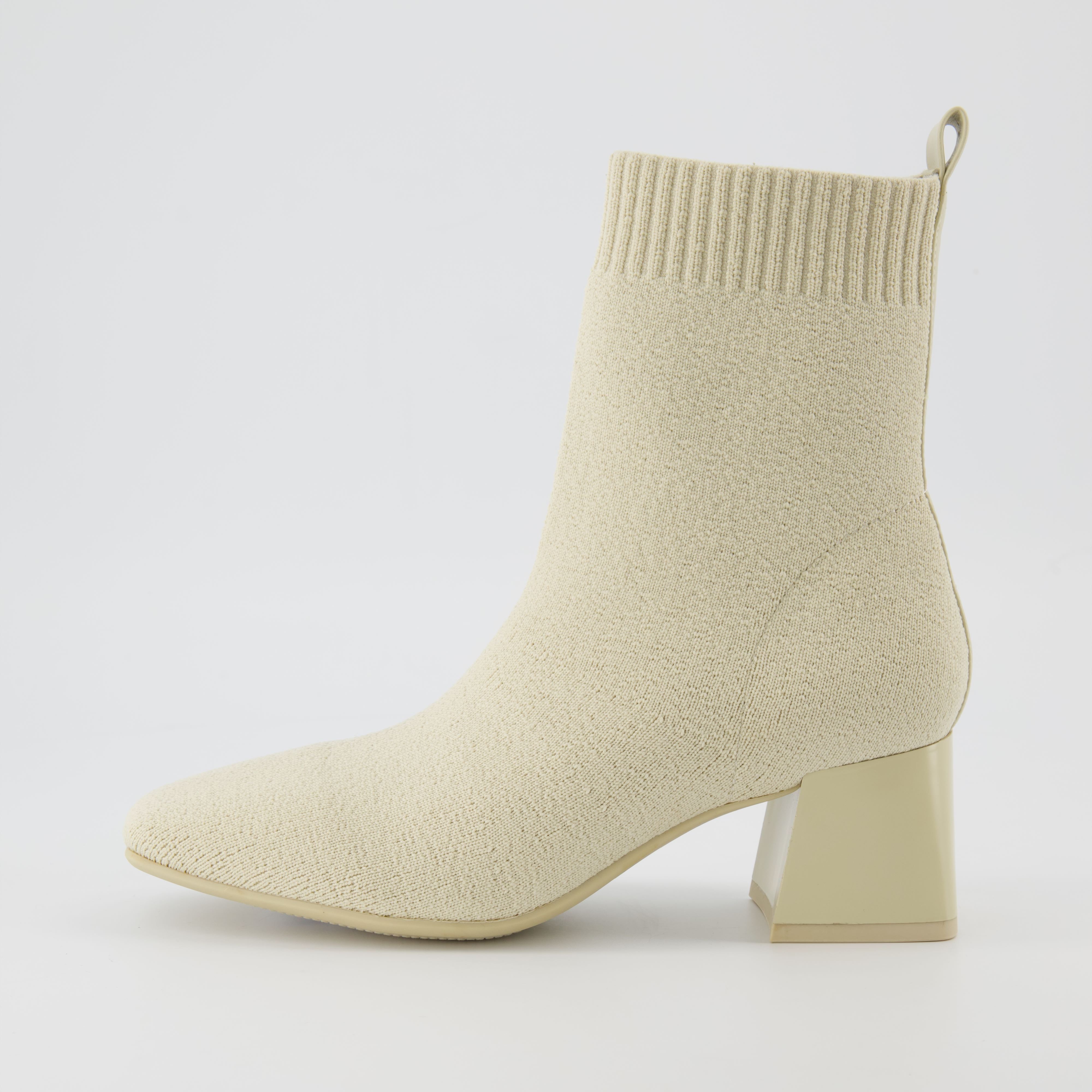 Milo Stretch Knit Boot Neutrals