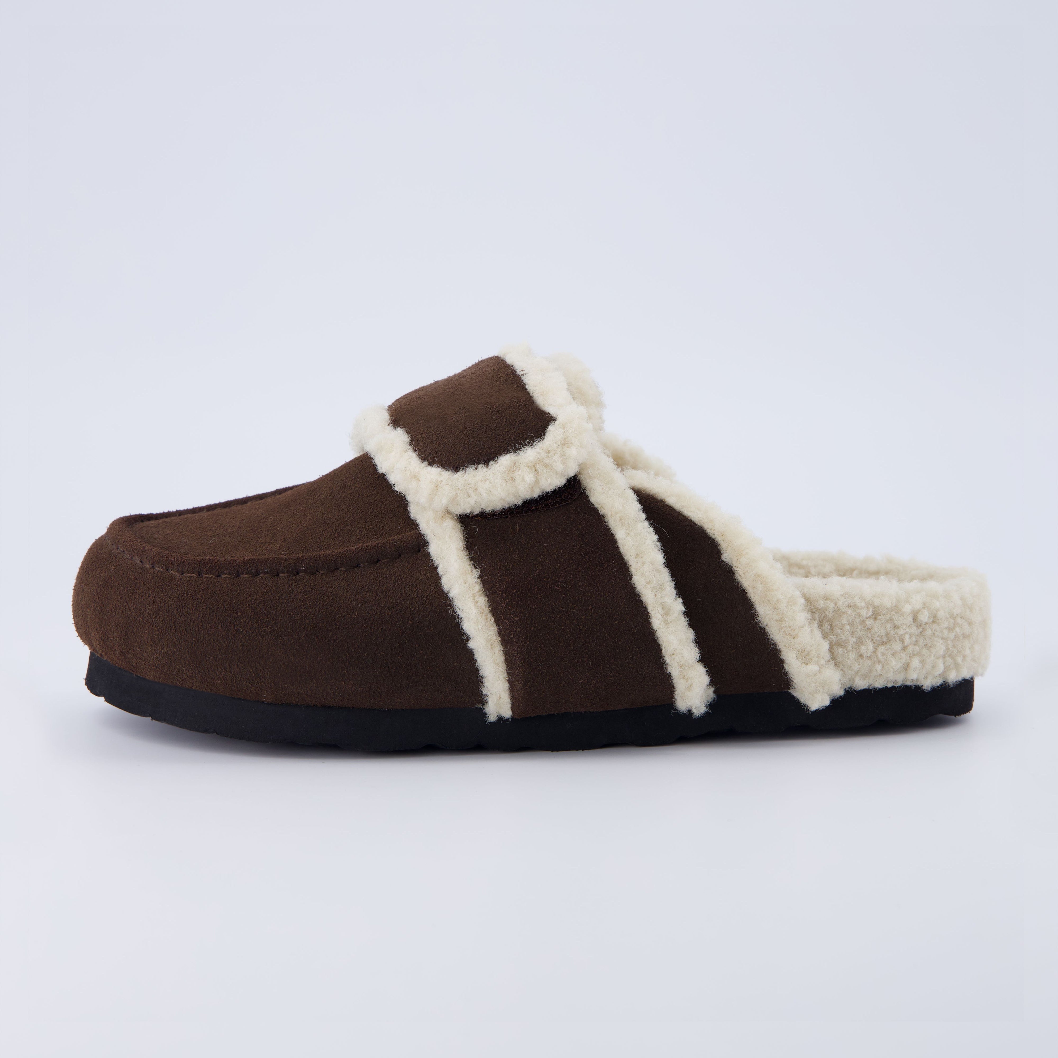 Nero Genuine Suede Clog