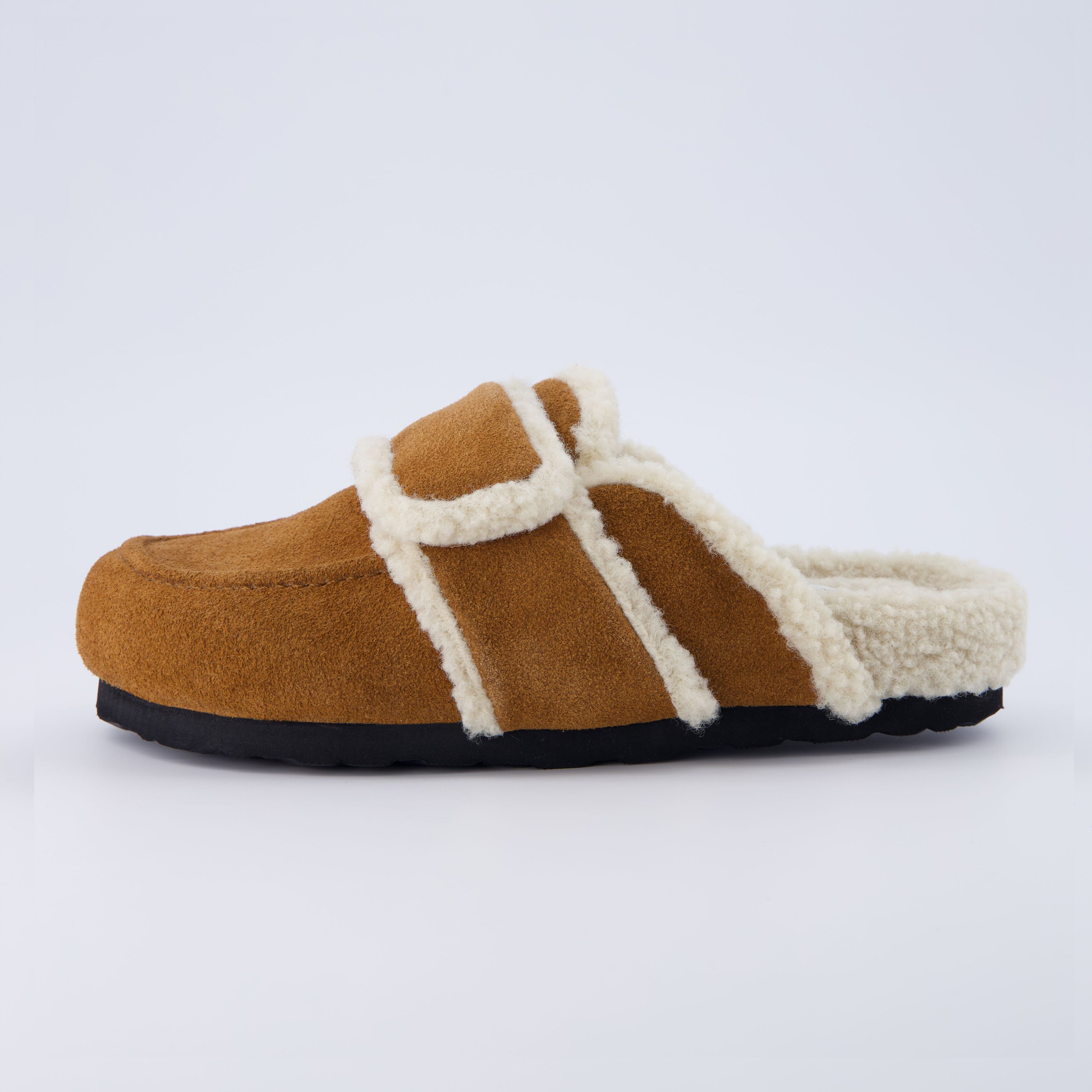 Nero Genuine Suede Clog