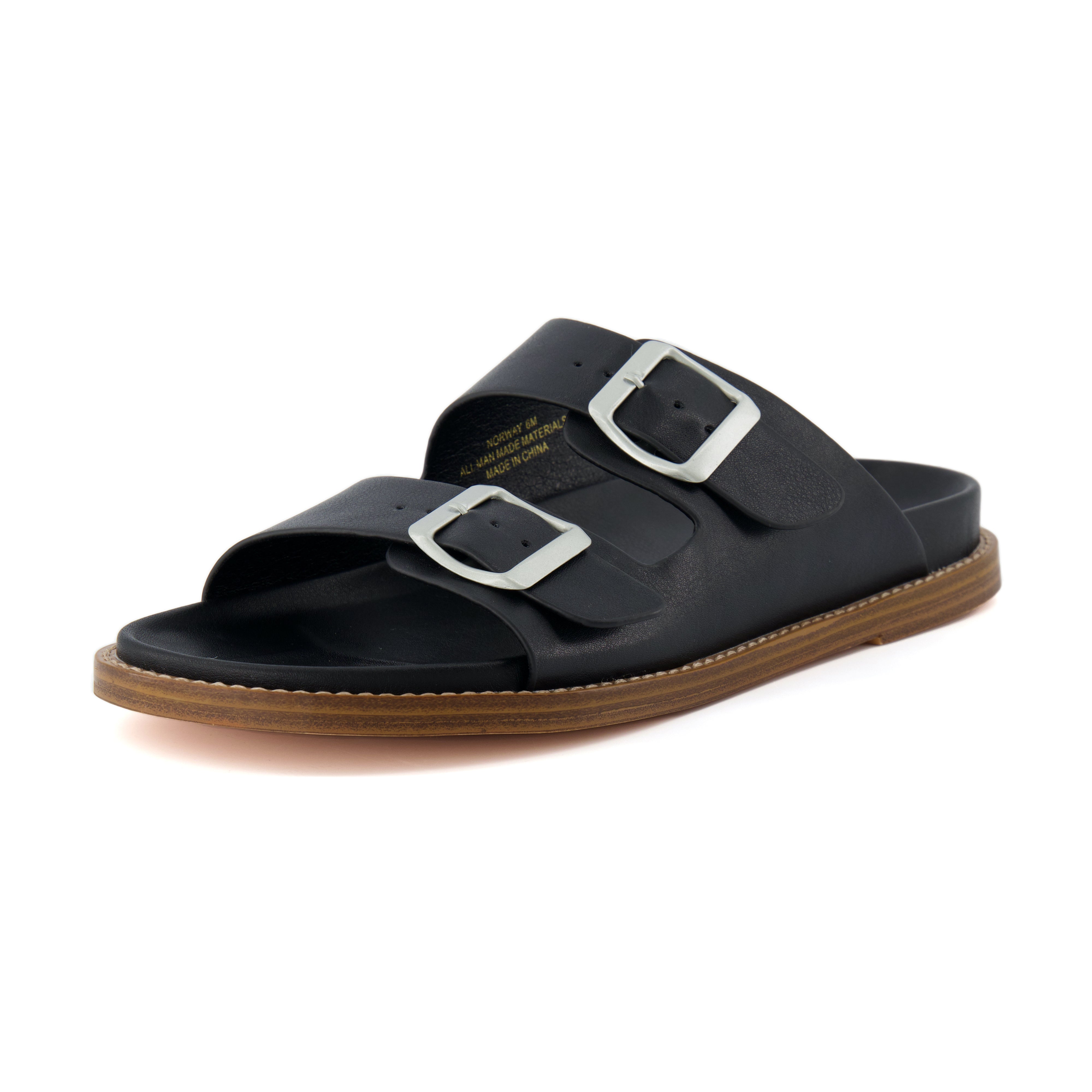 Norway Footbed Sandal Black
