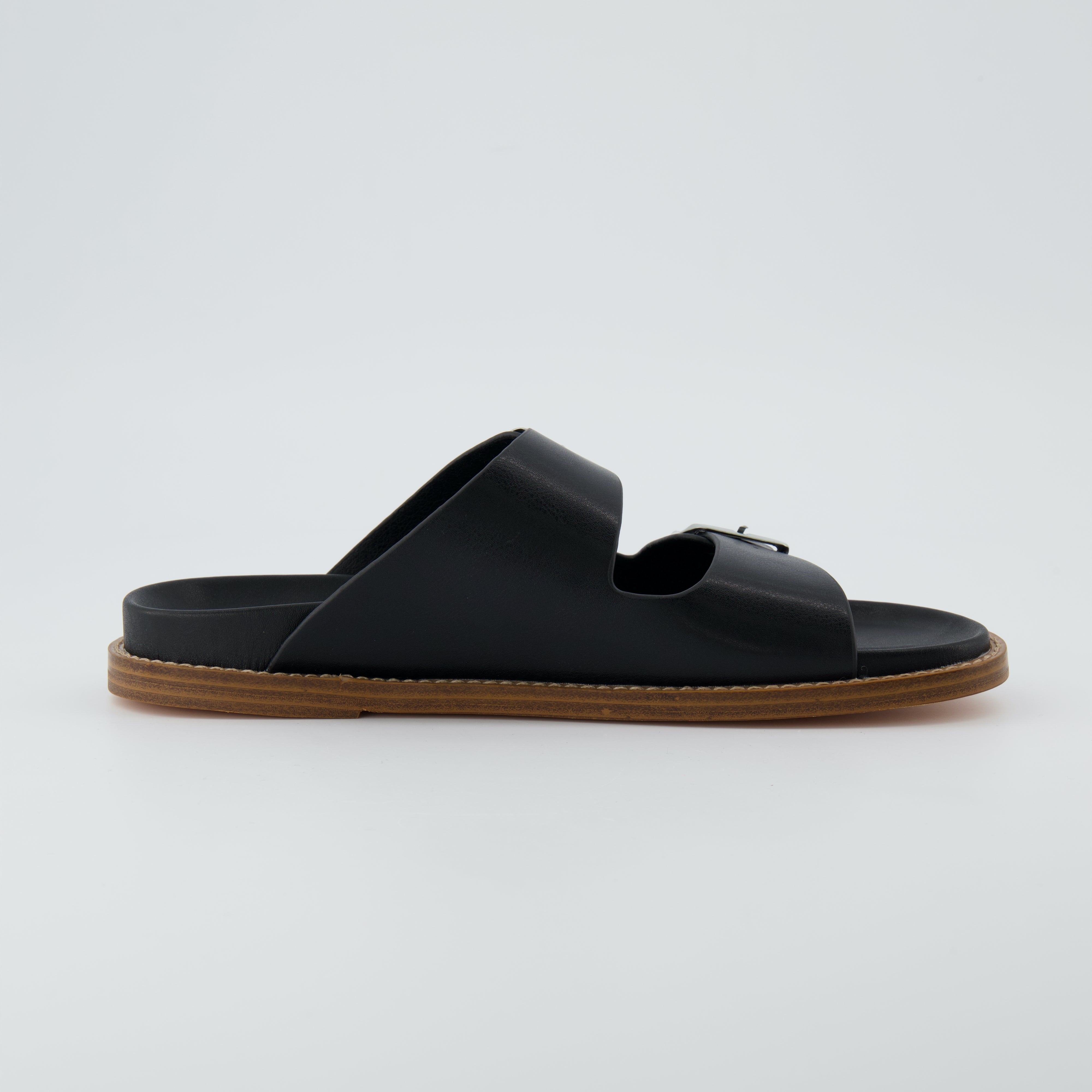 Norway Footbed Sandal Black