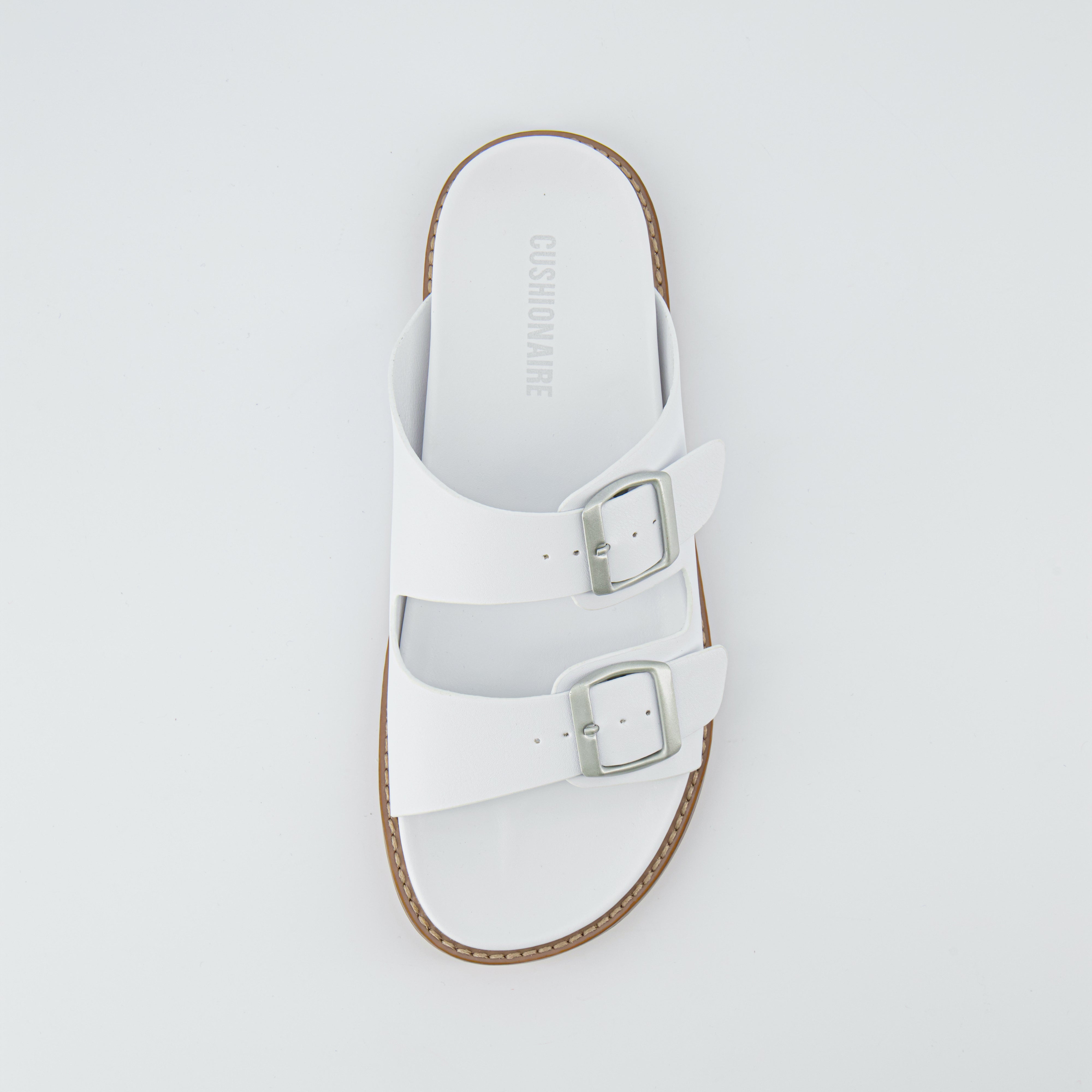 Norway Footbed Sandal White