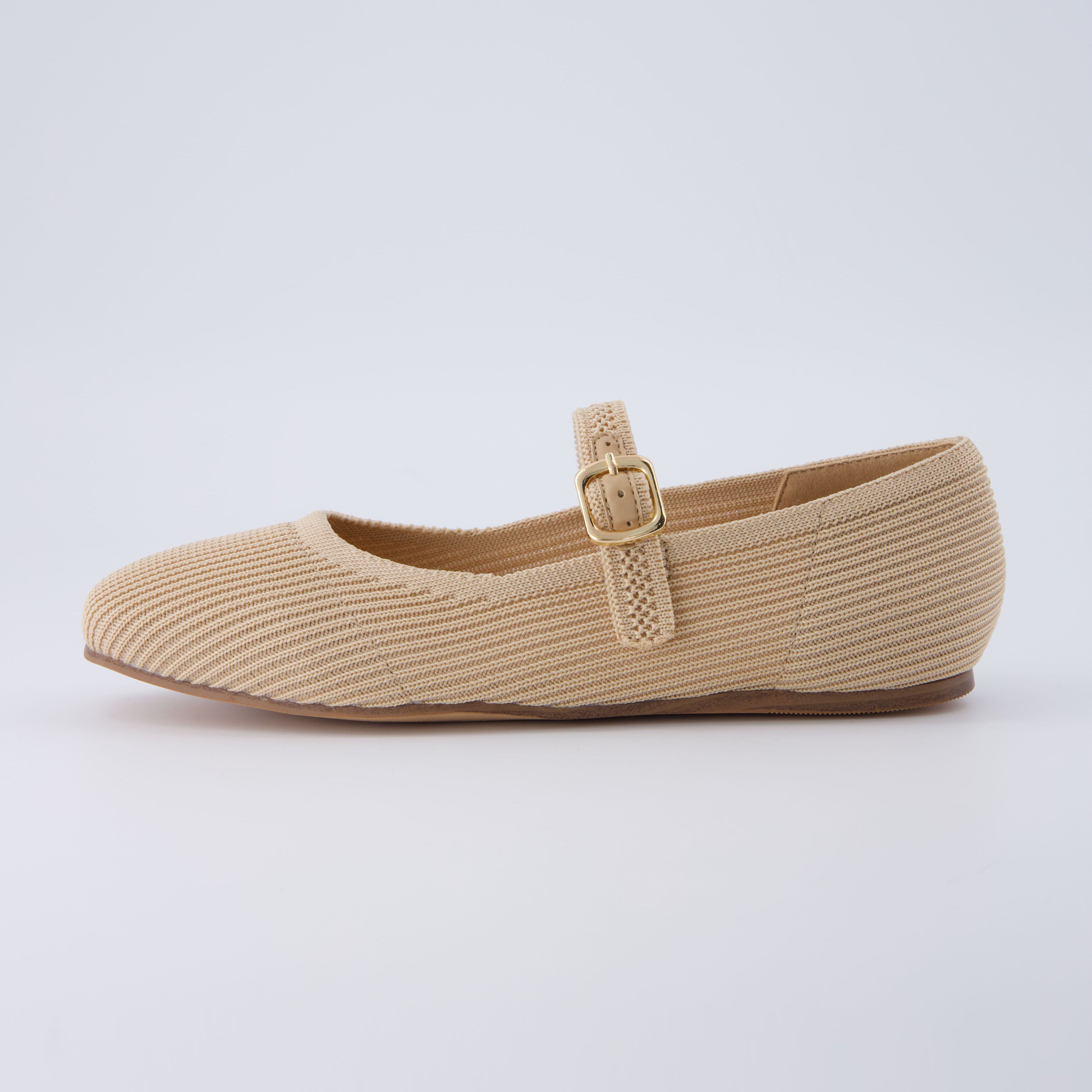 Petal Mary Jane Knit Flat