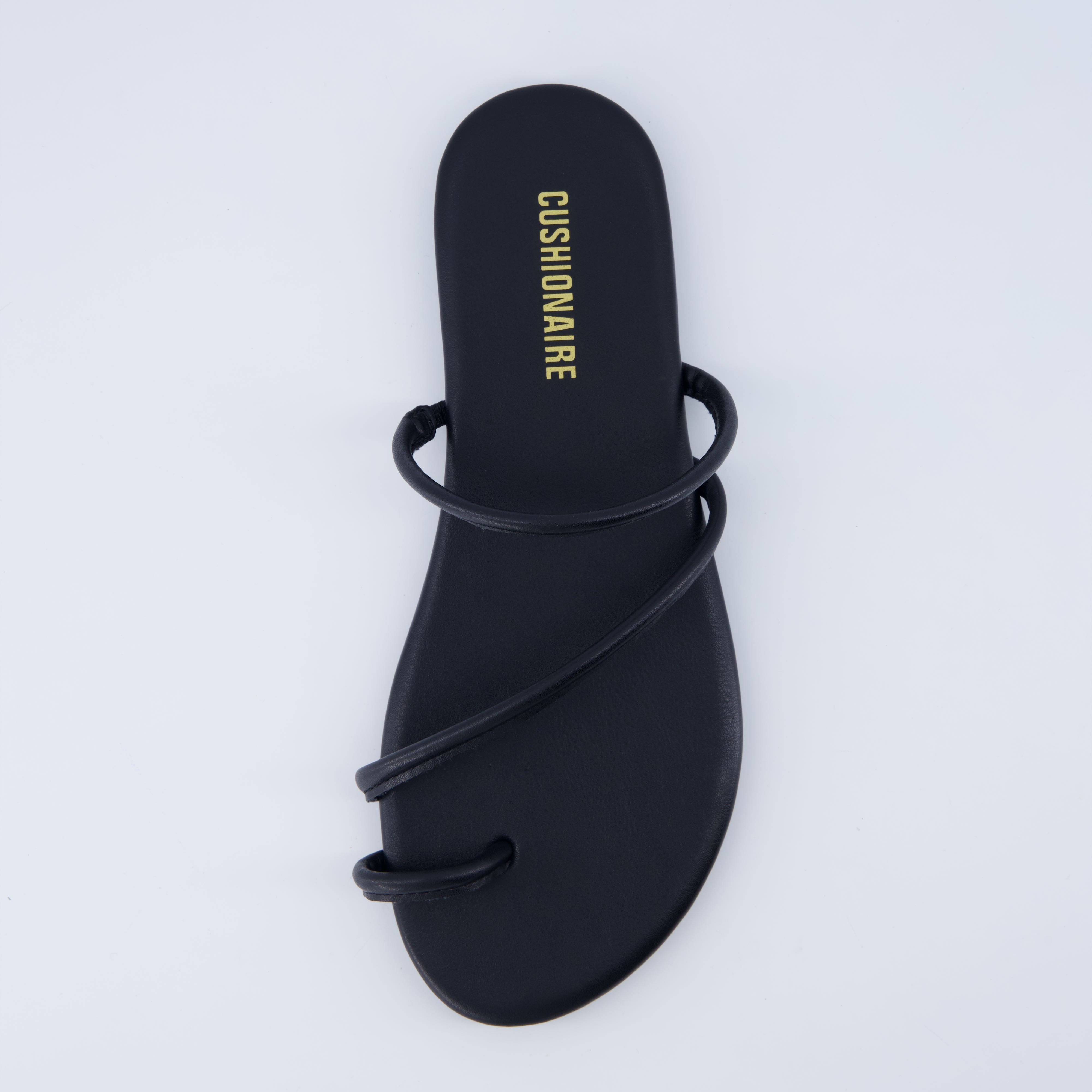 Resort Flat Sandal Black