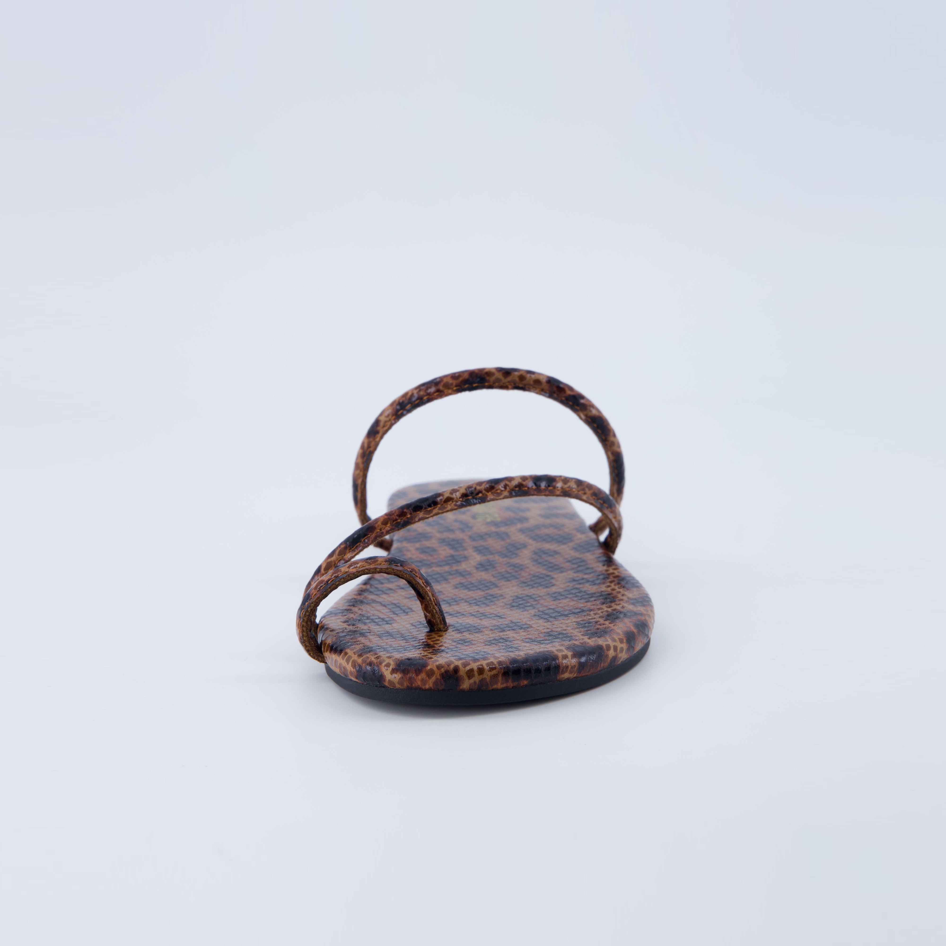 Resort Flat Sandal Leopard
