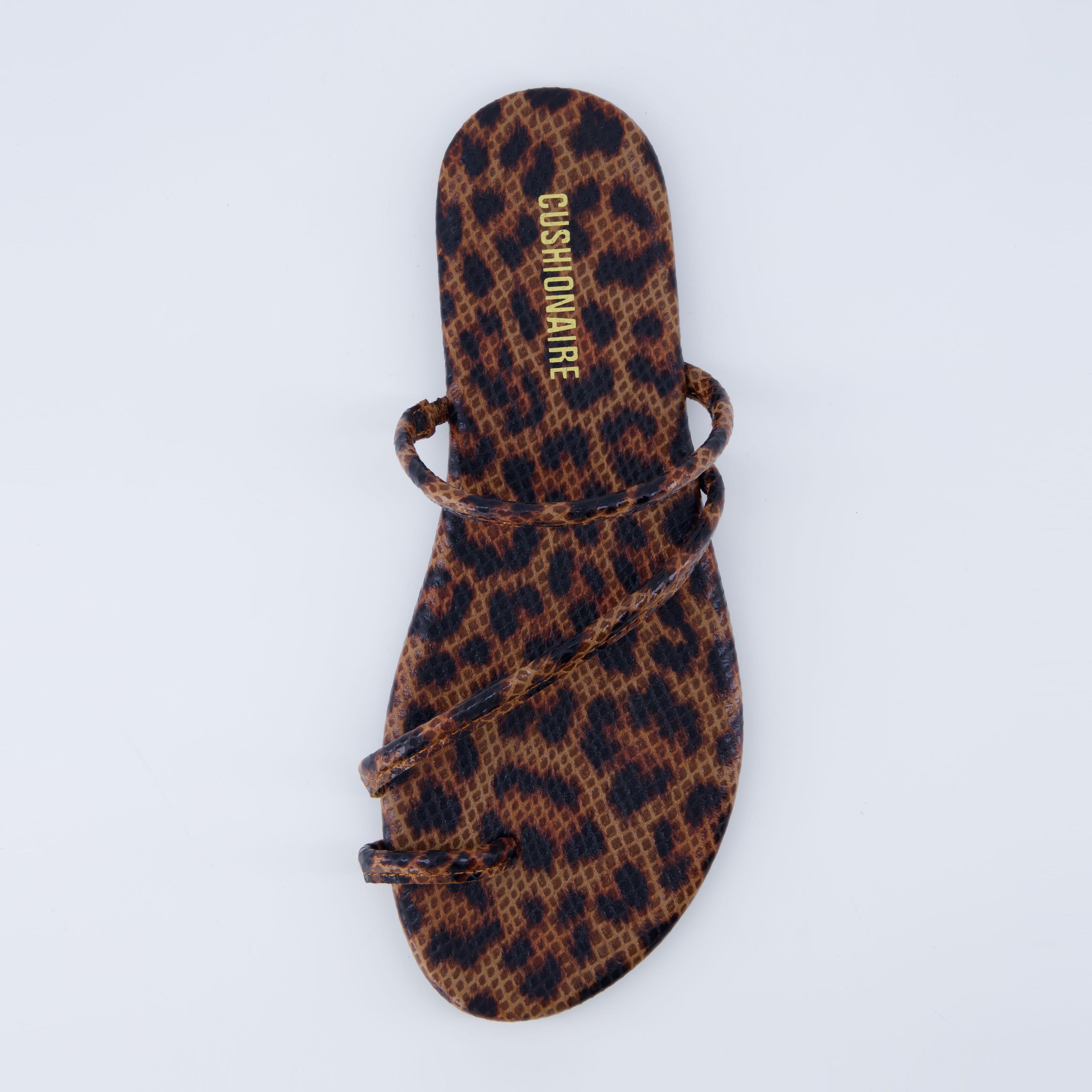 Resort Flat Sandal Leopard