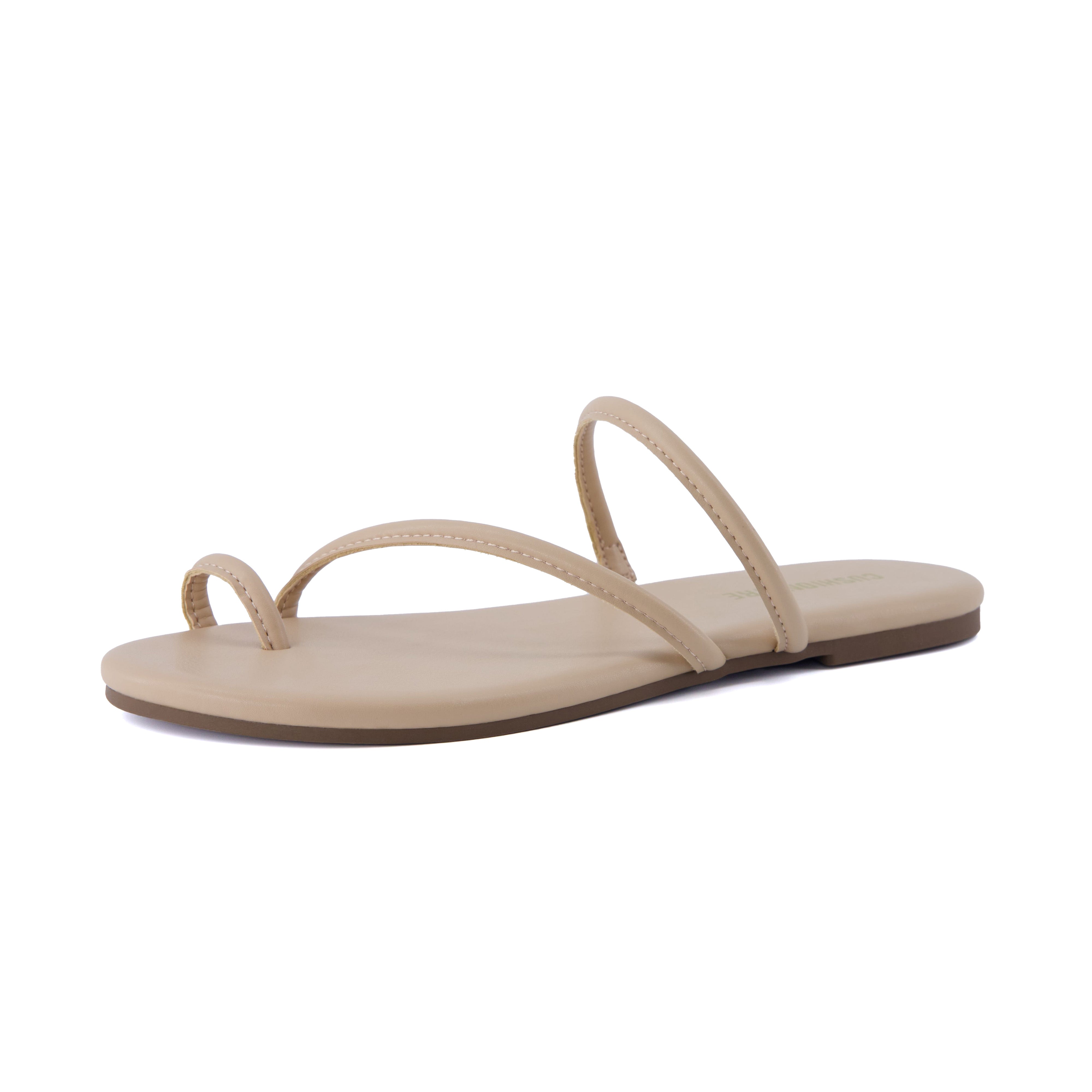 Resort Flat Sandal Nude