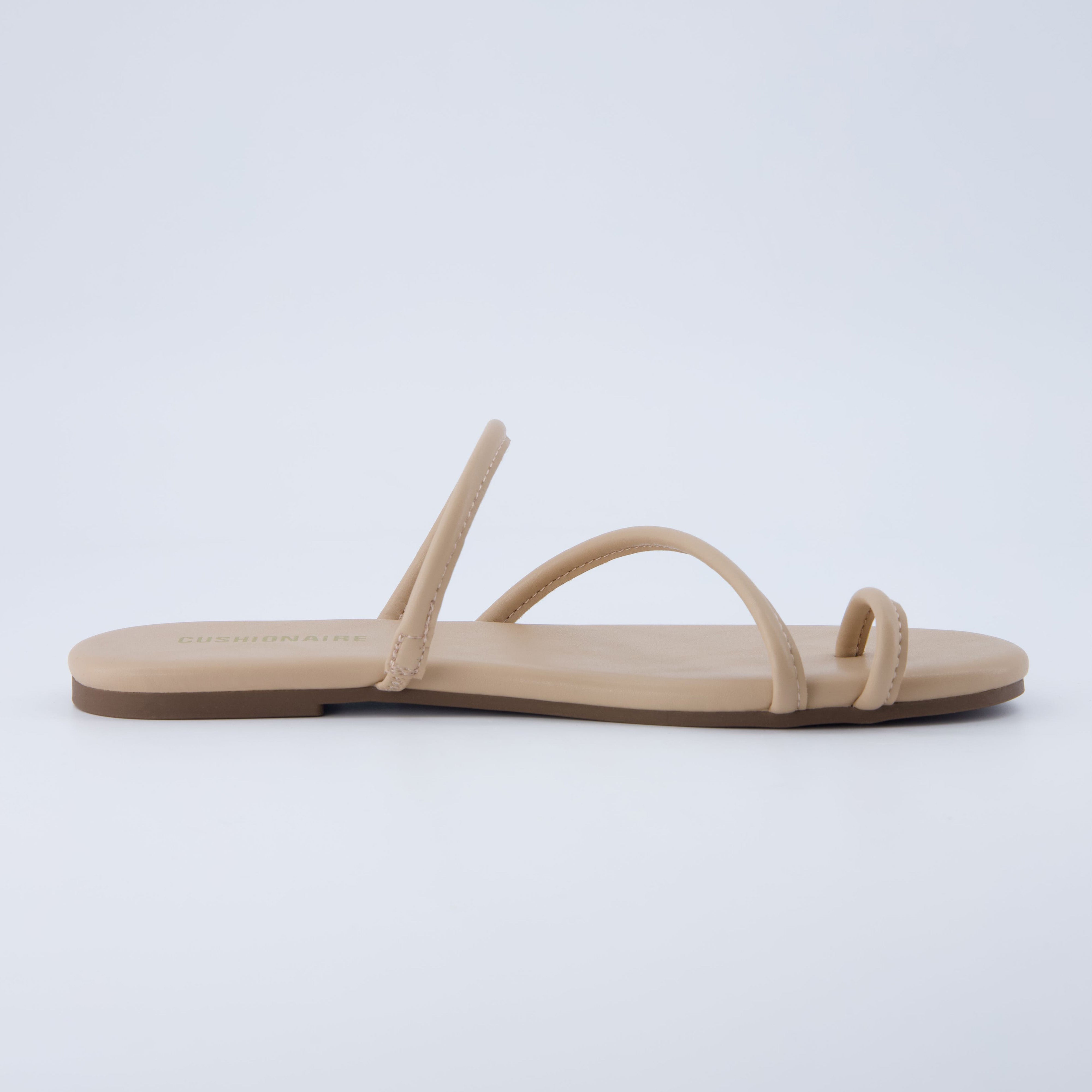 Resort Flat Sandal Nude