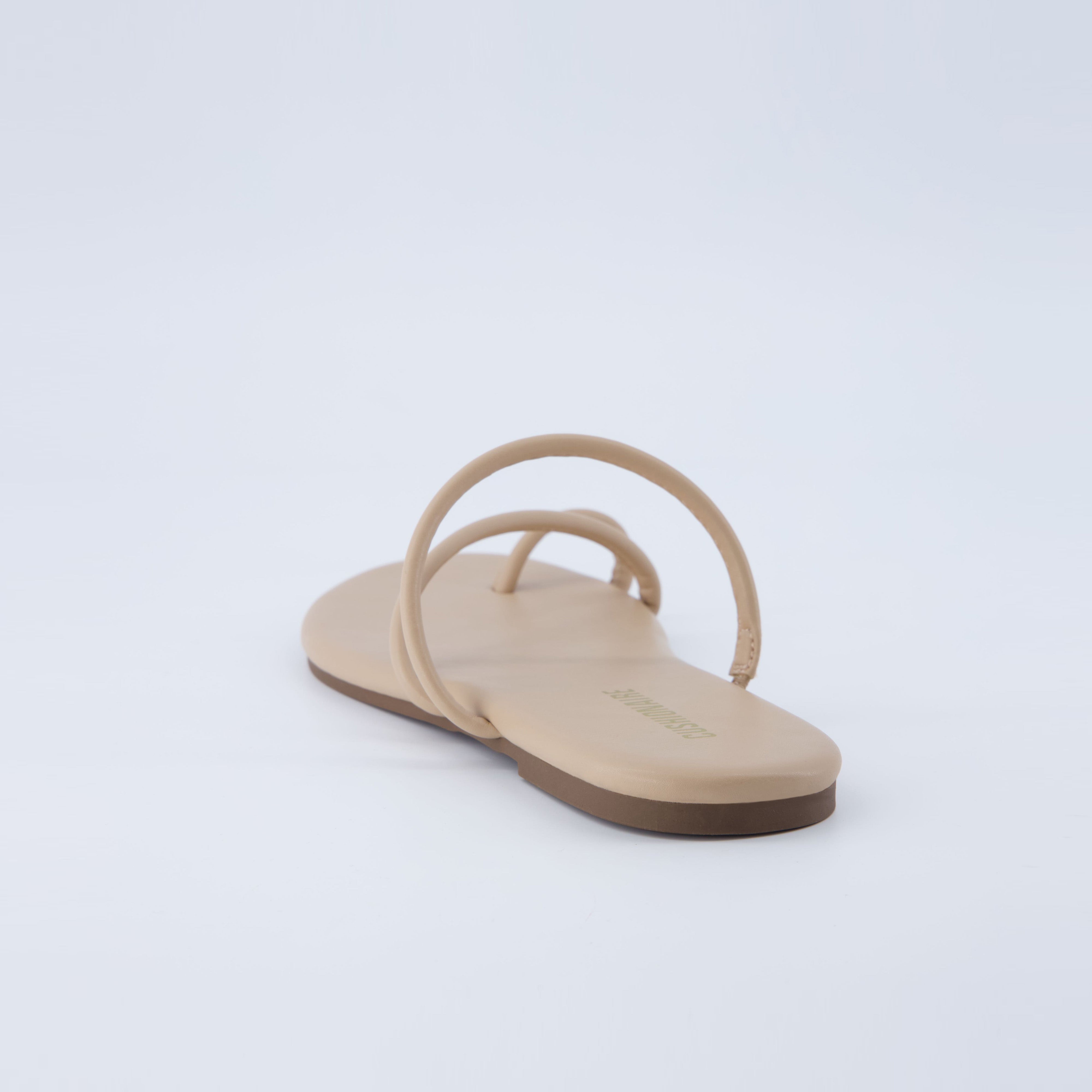 Resort Flat Sandal Nude