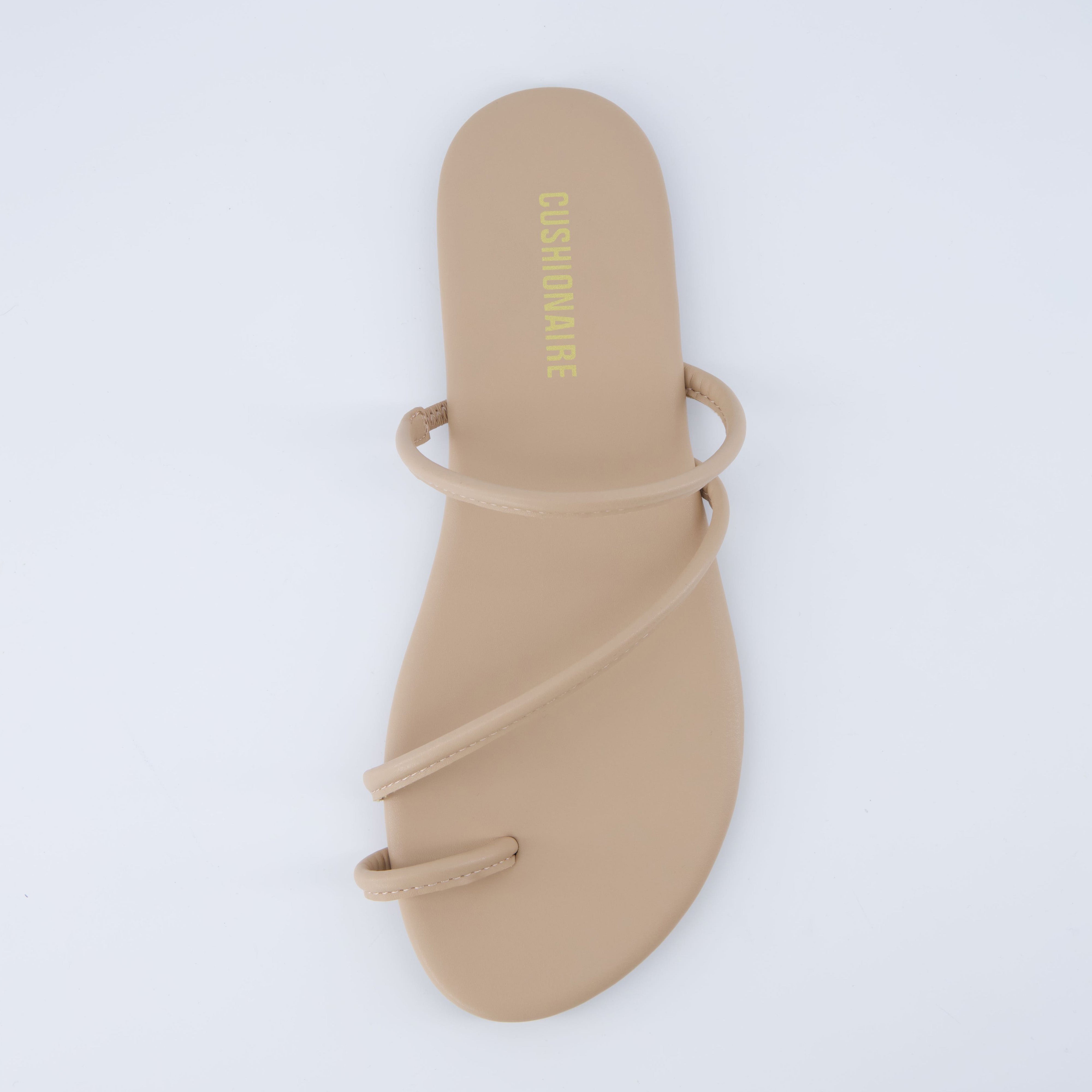 Resort Flat Sandal Nude