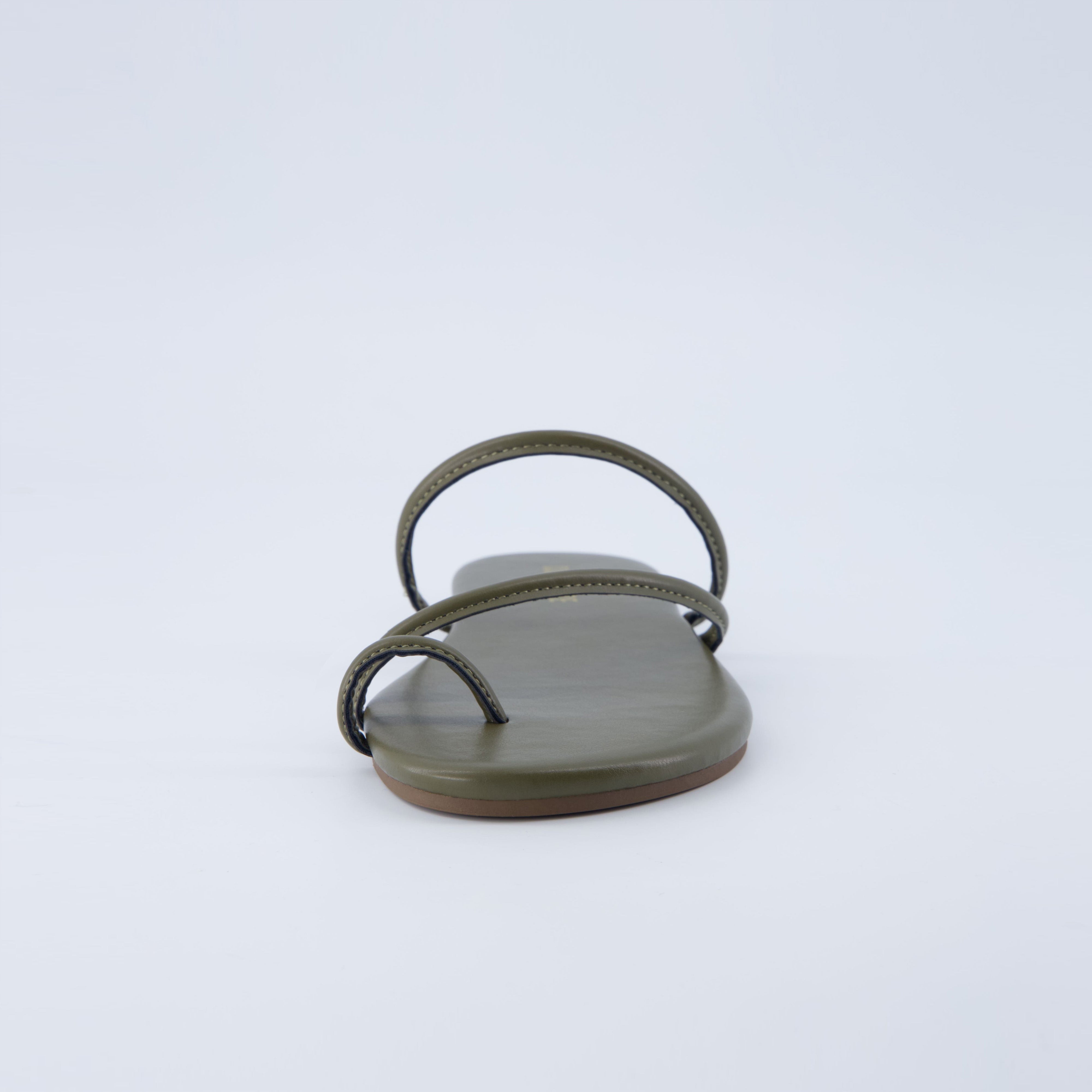 Resort Flat Sandal Olive