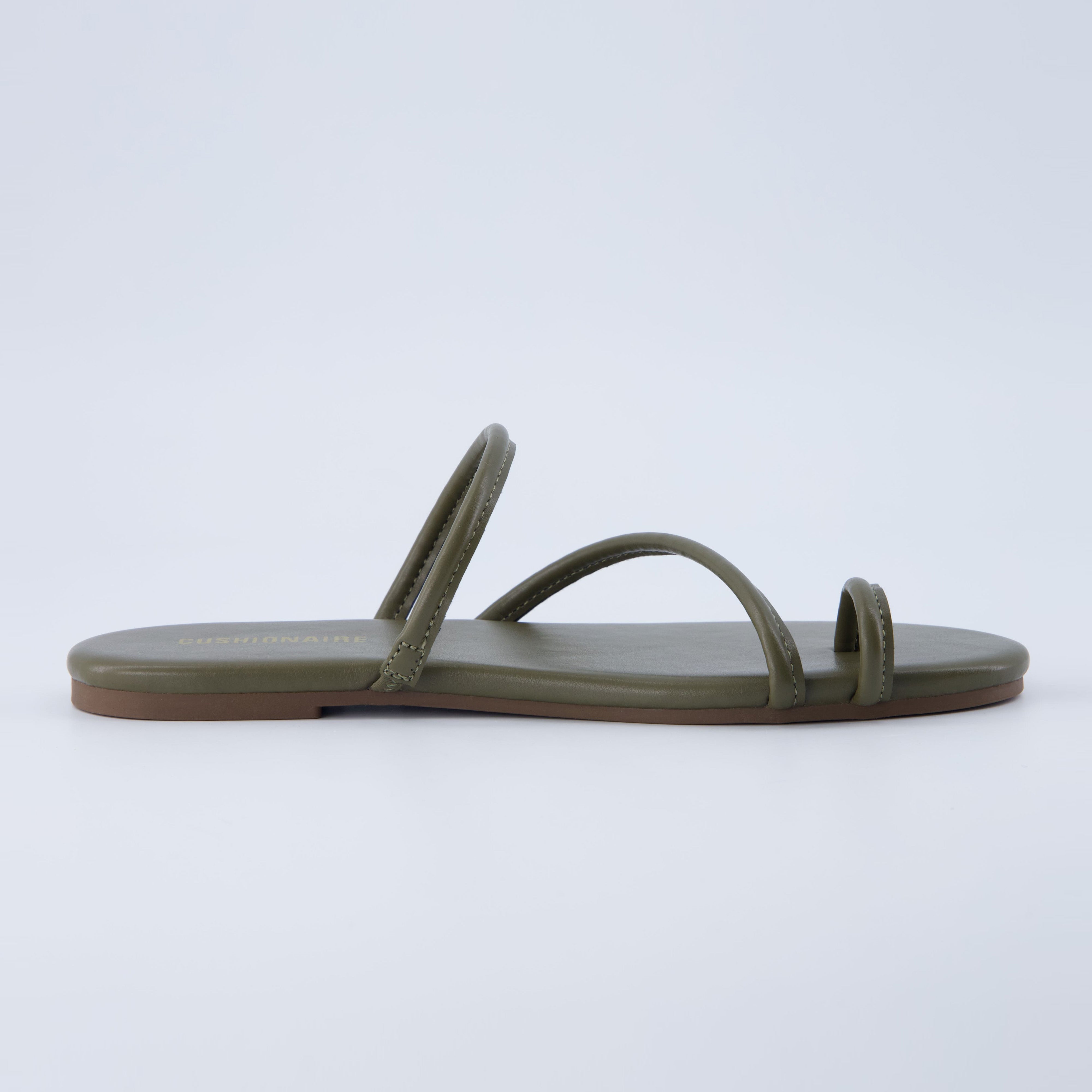 Resort Flat Sandal Olive