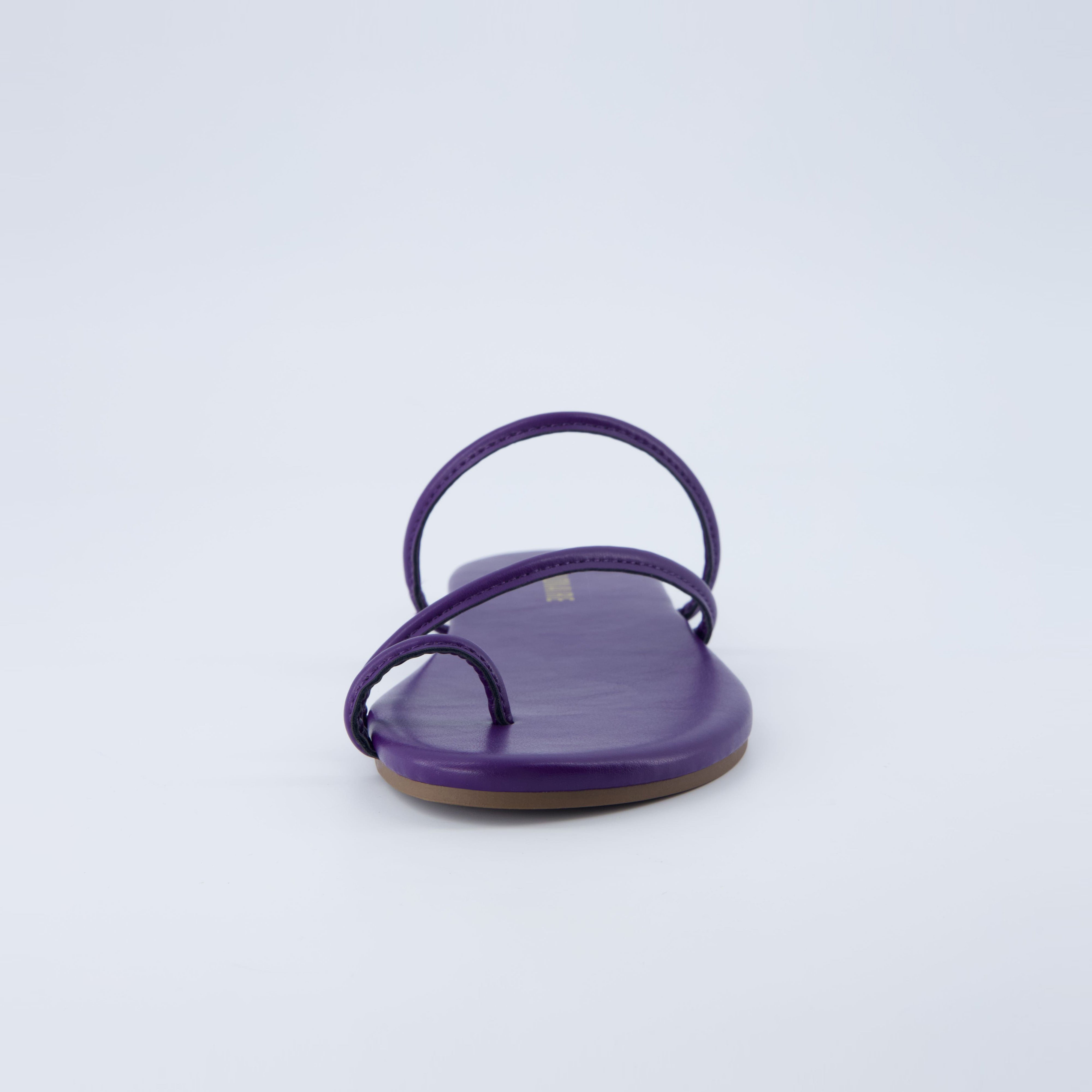 Resort Flat Sandal Purple