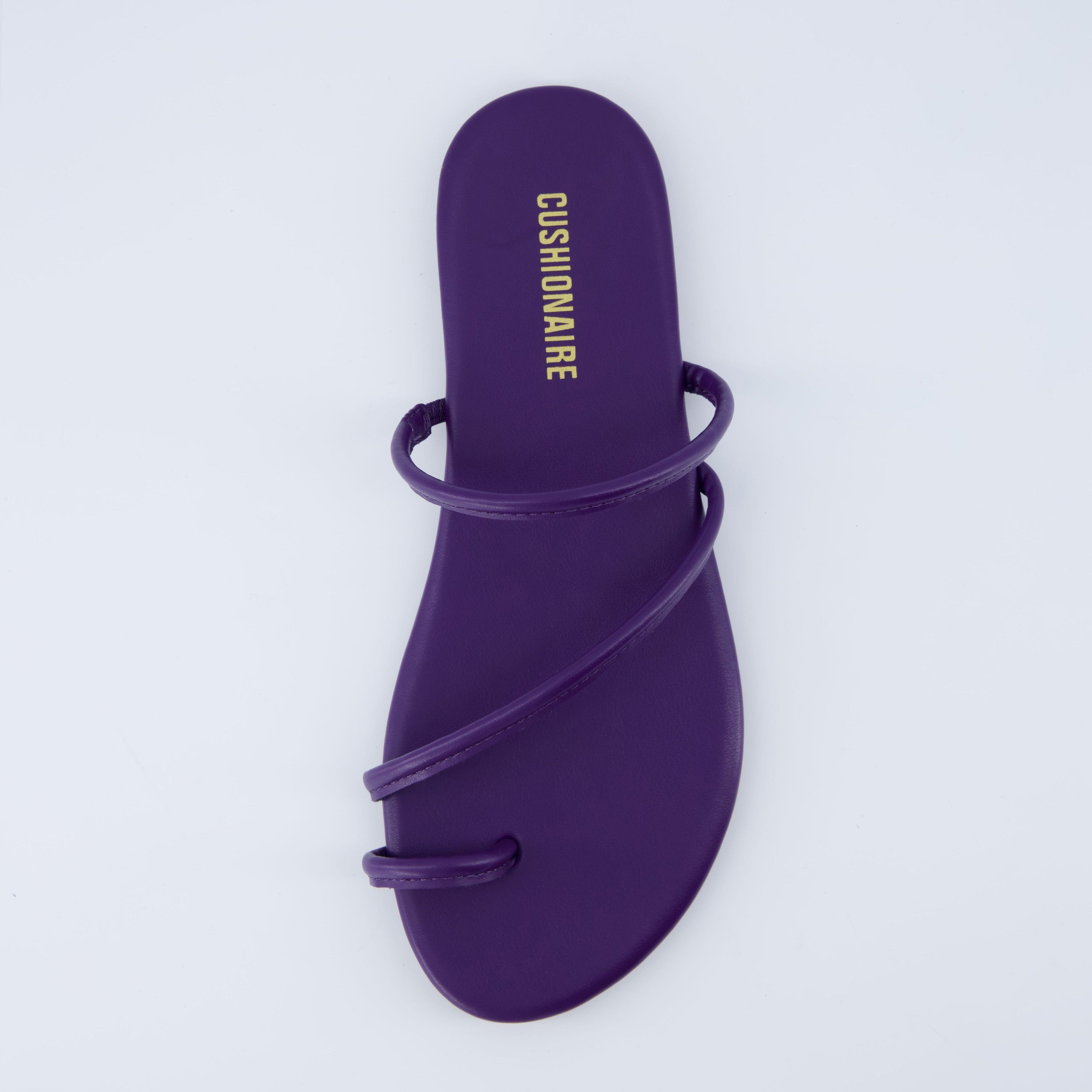 Resort Flat Sandal Purple