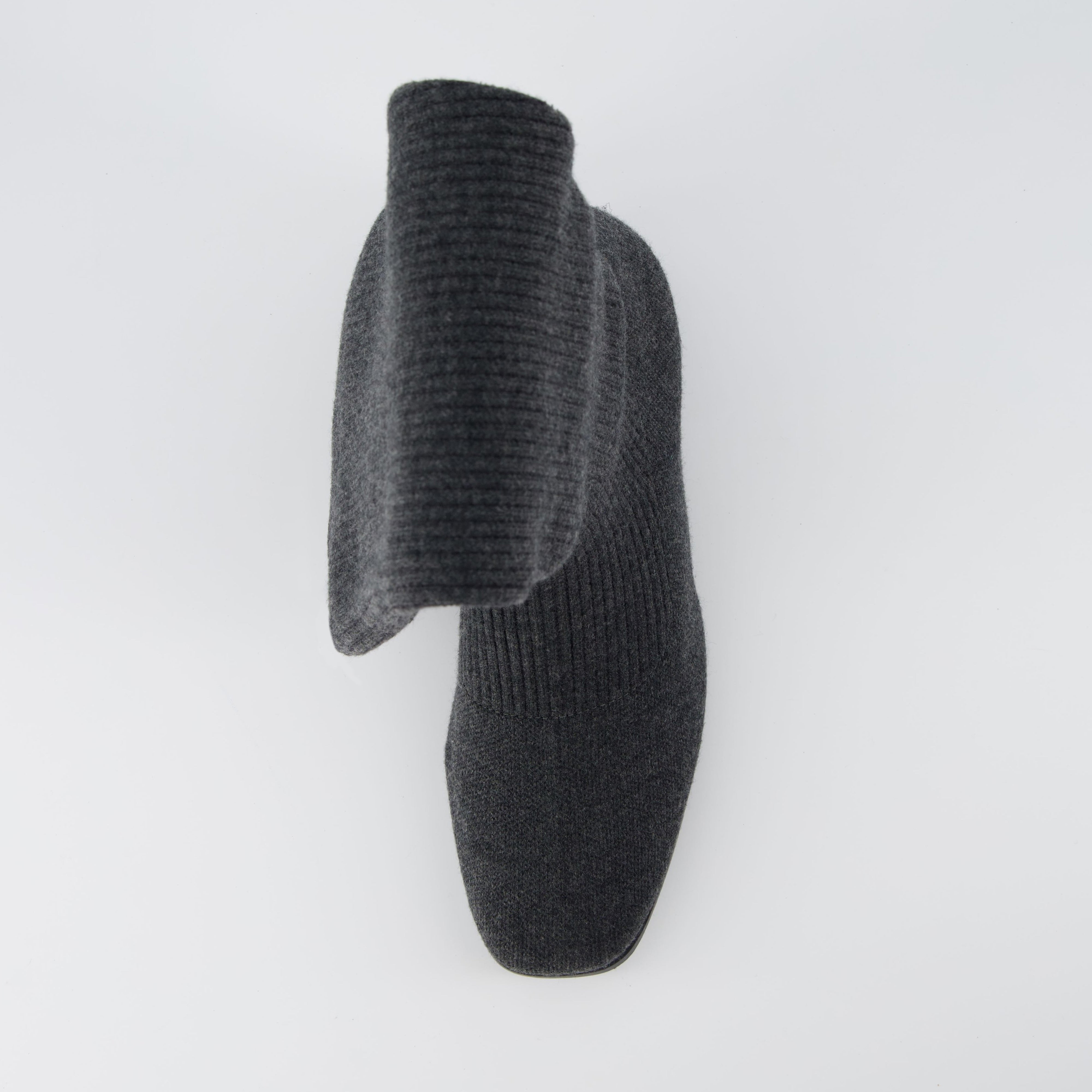 Rialto Knit Knee-High Boot Grey