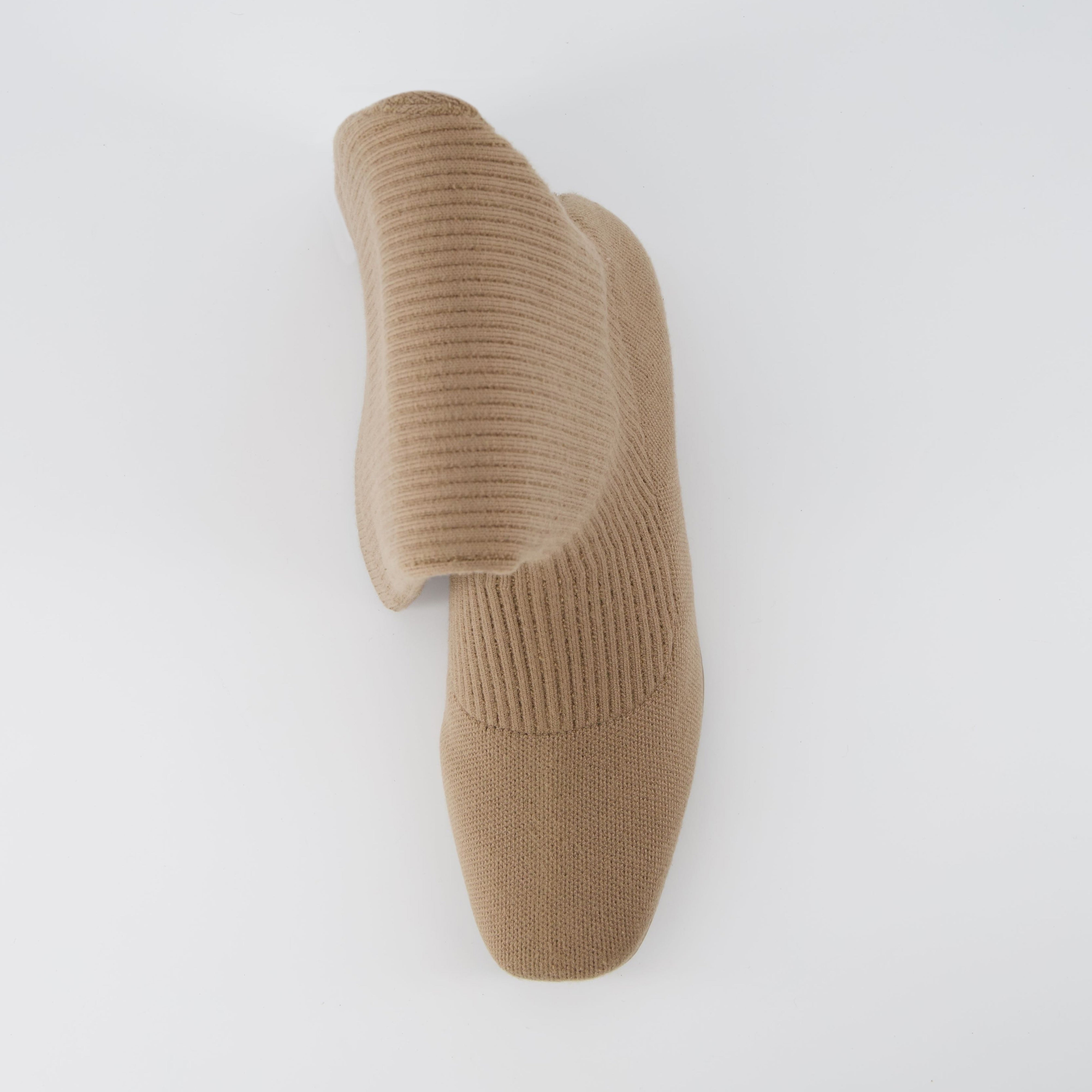 Rialto Knit Knee-High Boot Taupe