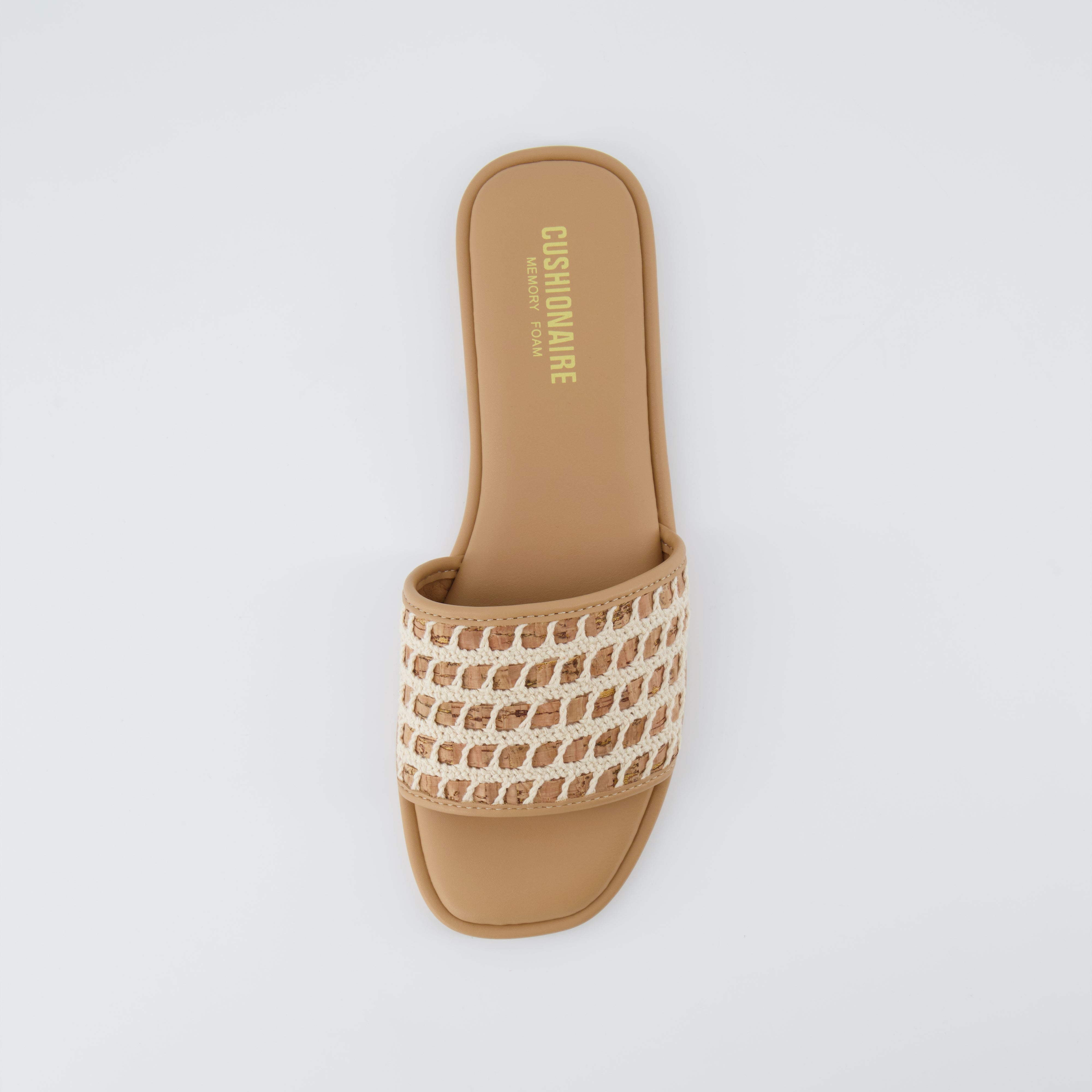 Taffy Crochet Slide Sandal