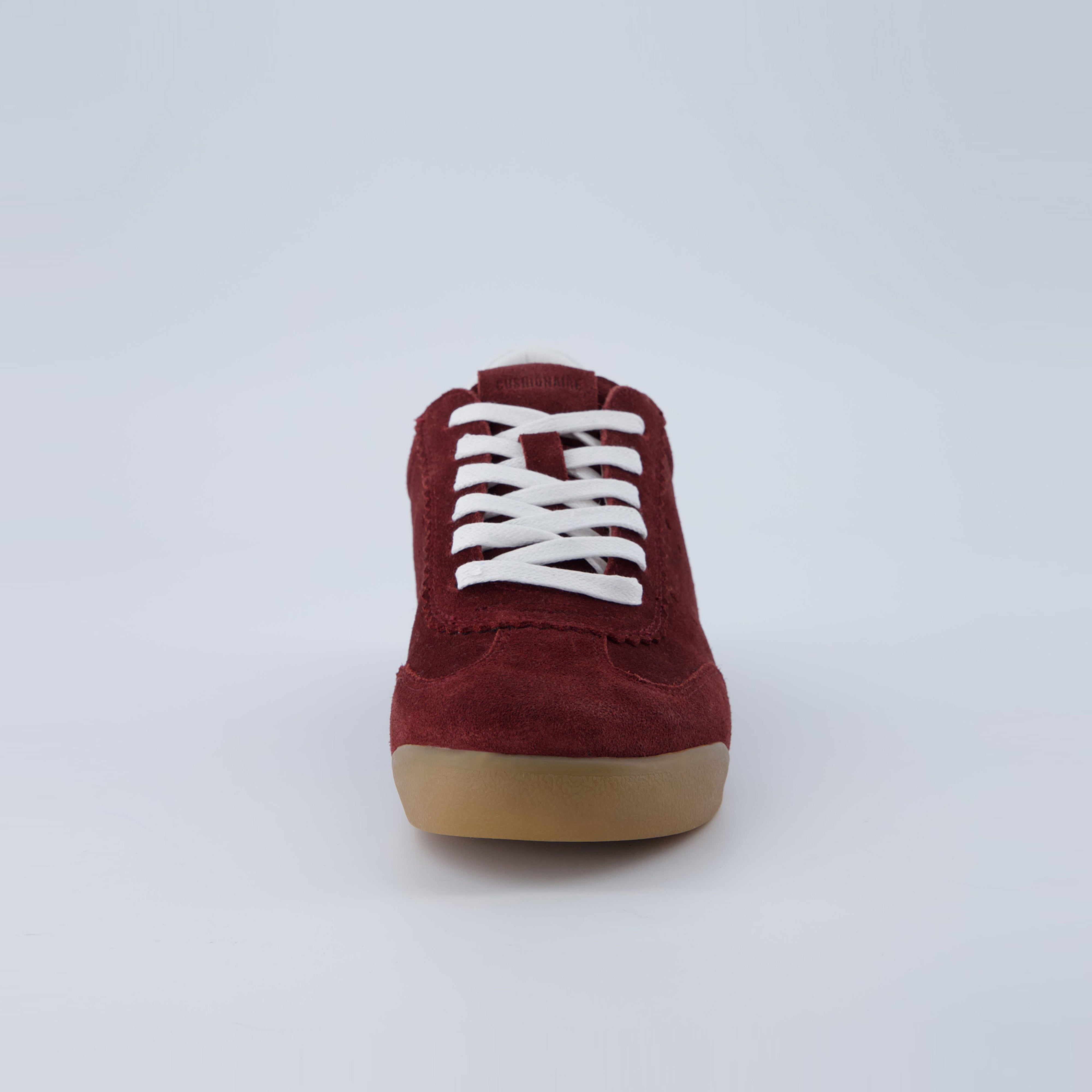 Tock Suede Sneaker Burgundy