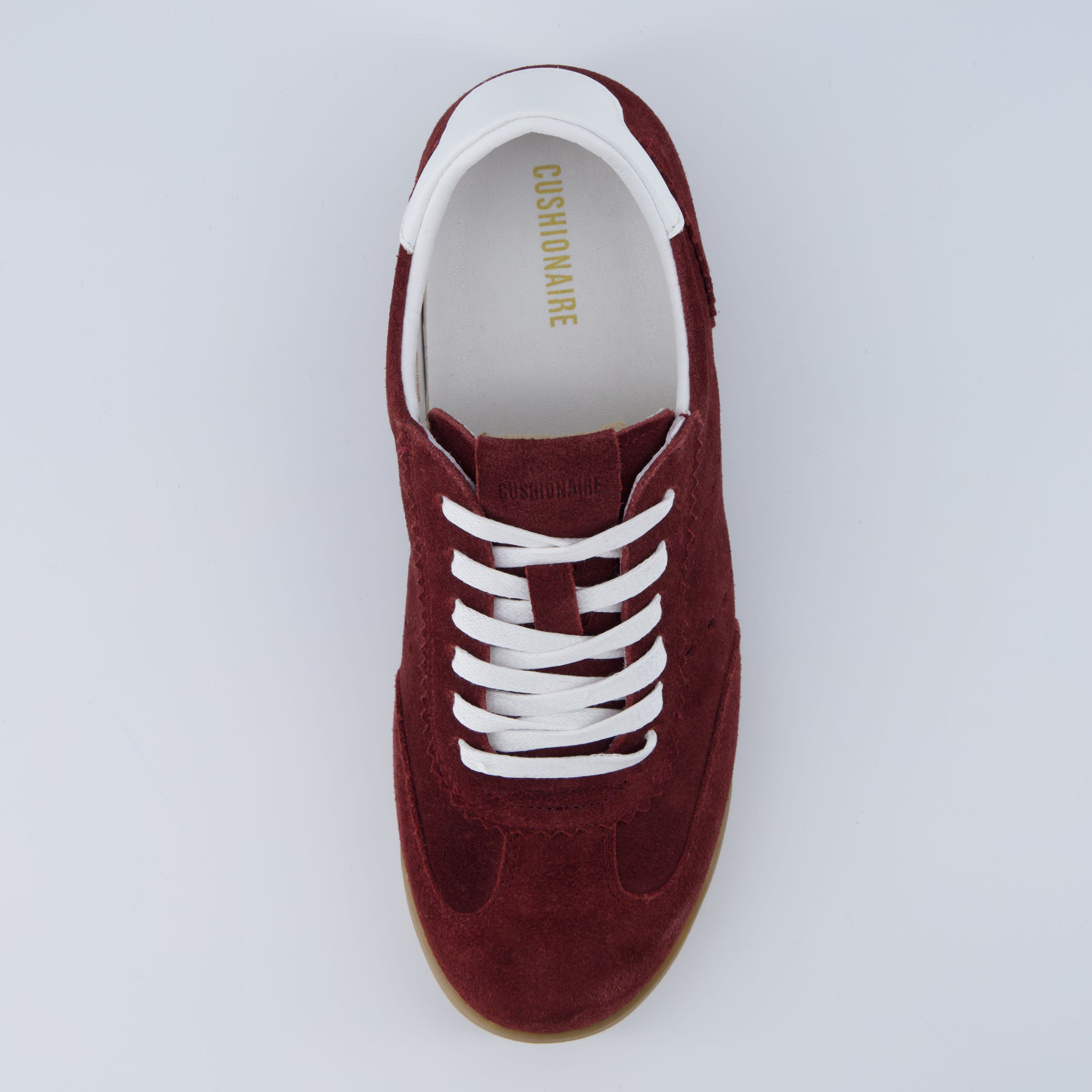 Tock Suede Sneaker Burgundy