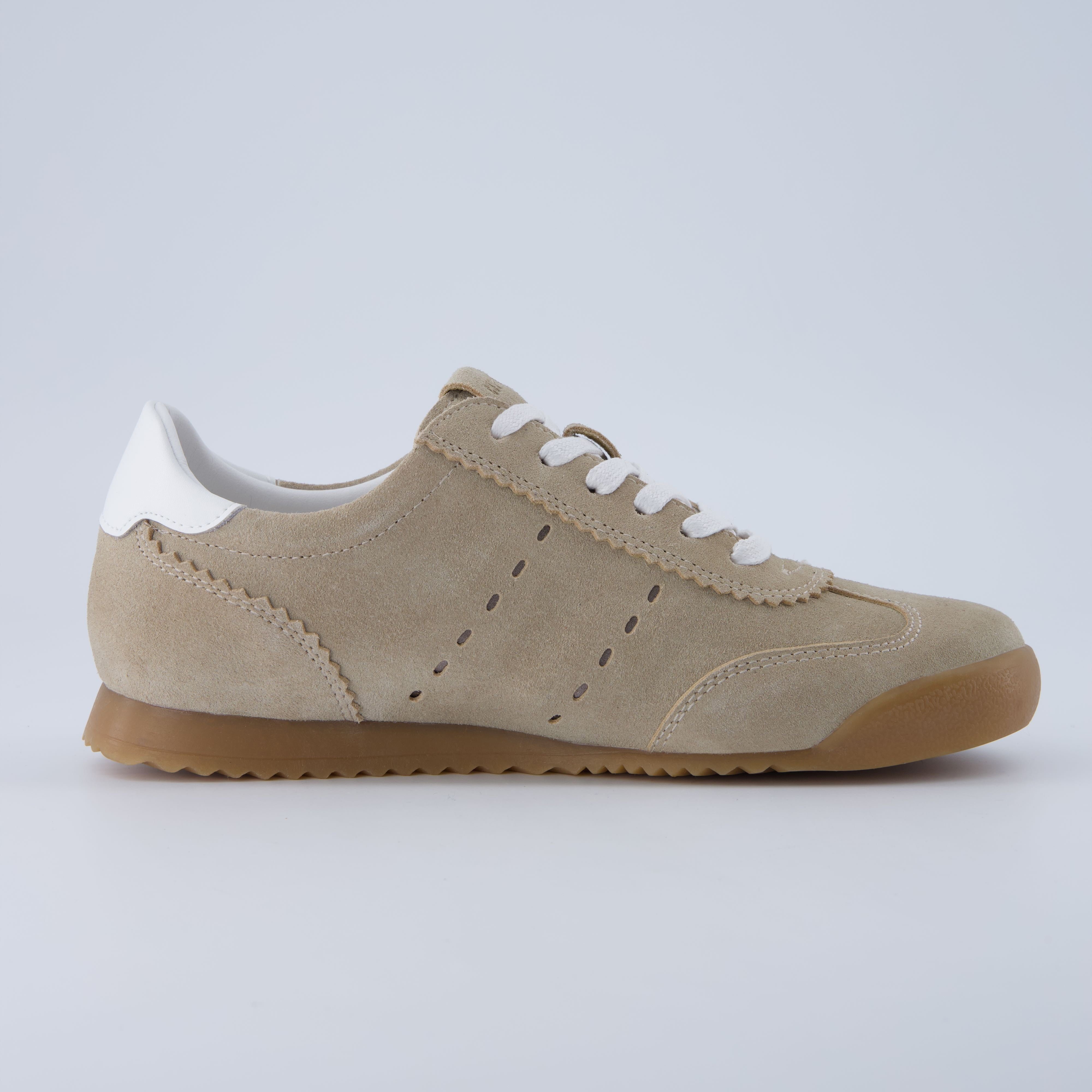 Tock Suede Sneaker Biscuit