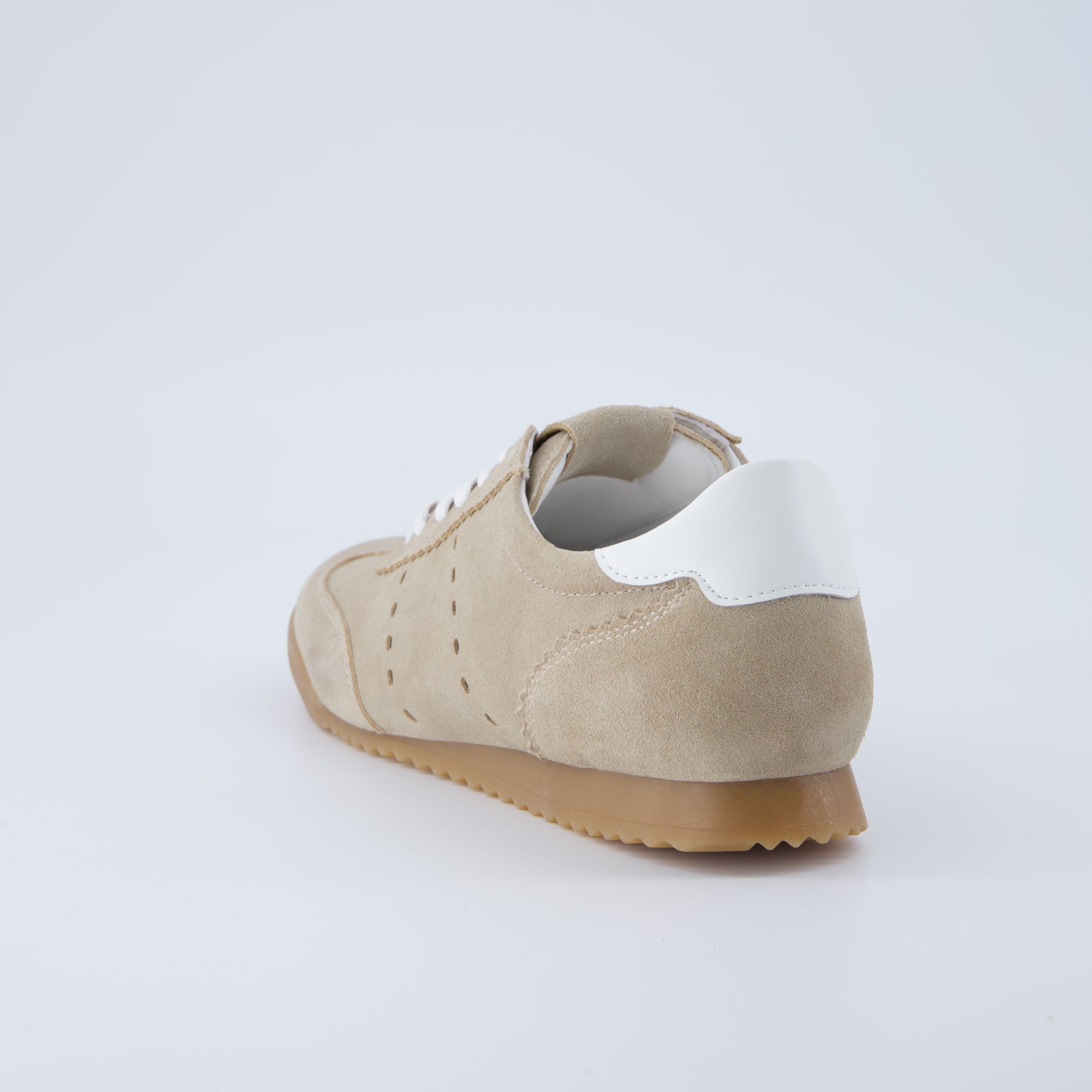 Tock Suede Sneaker Biscuit