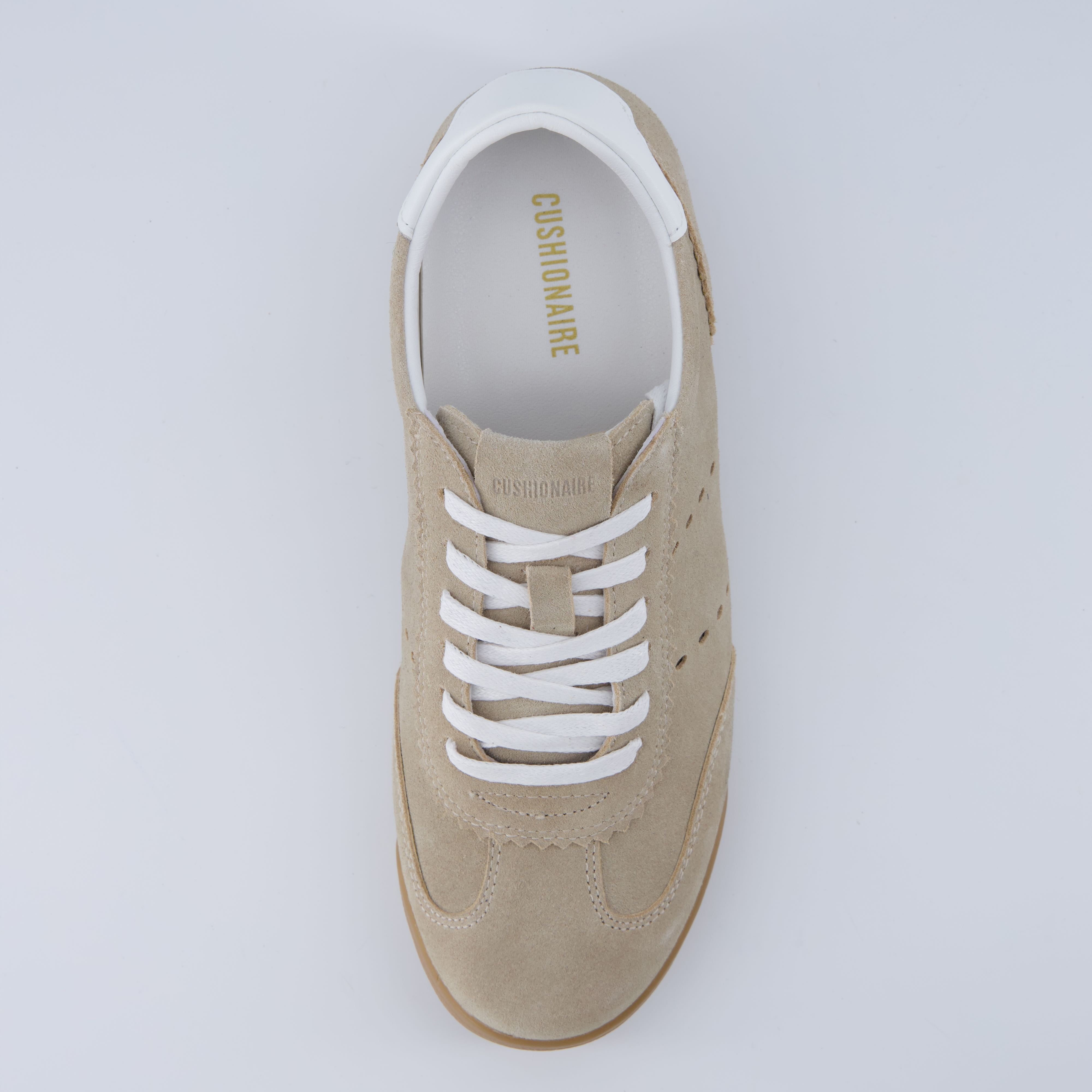 Tock Suede Sneaker Biscuit