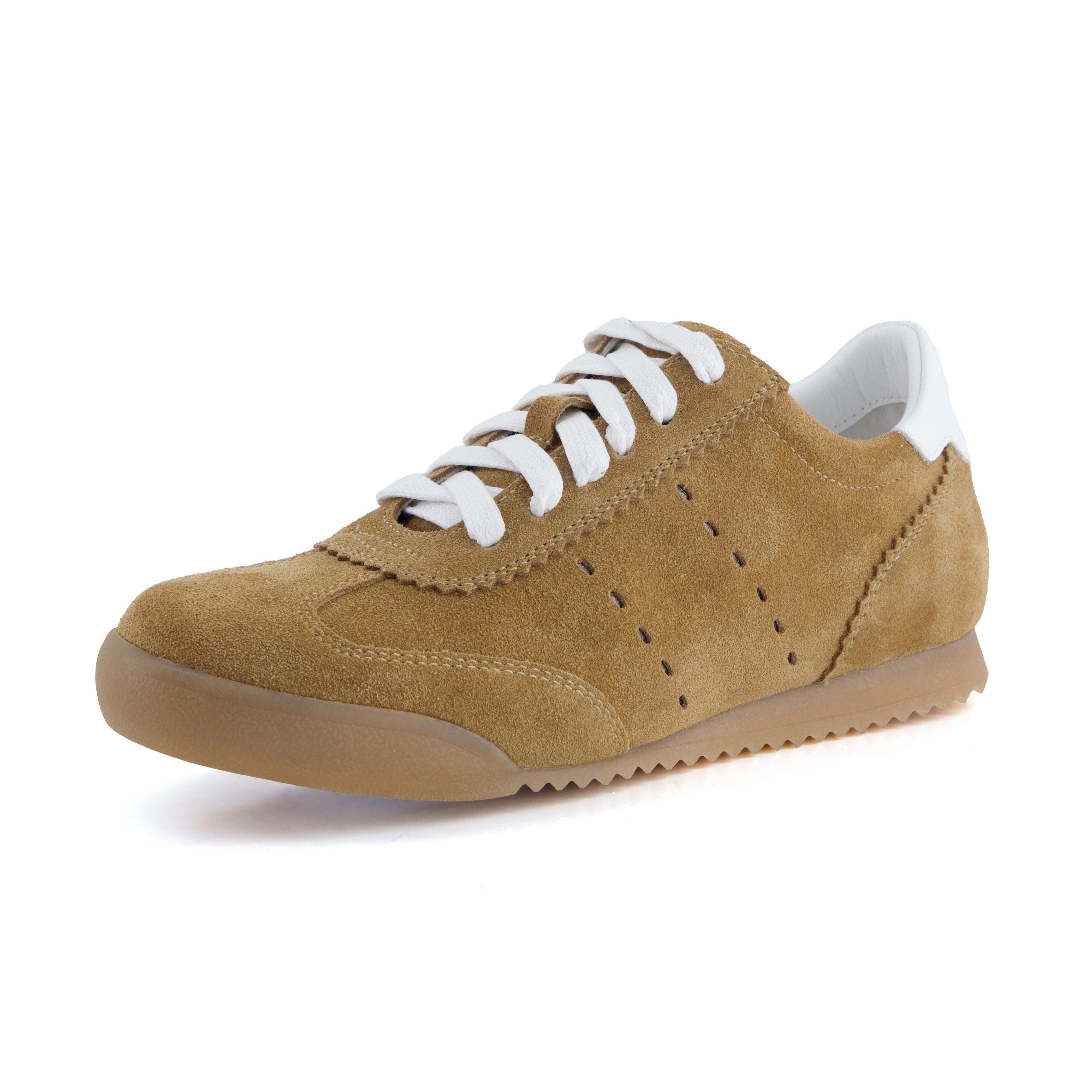 Tock Suede Sneaker Chestnut