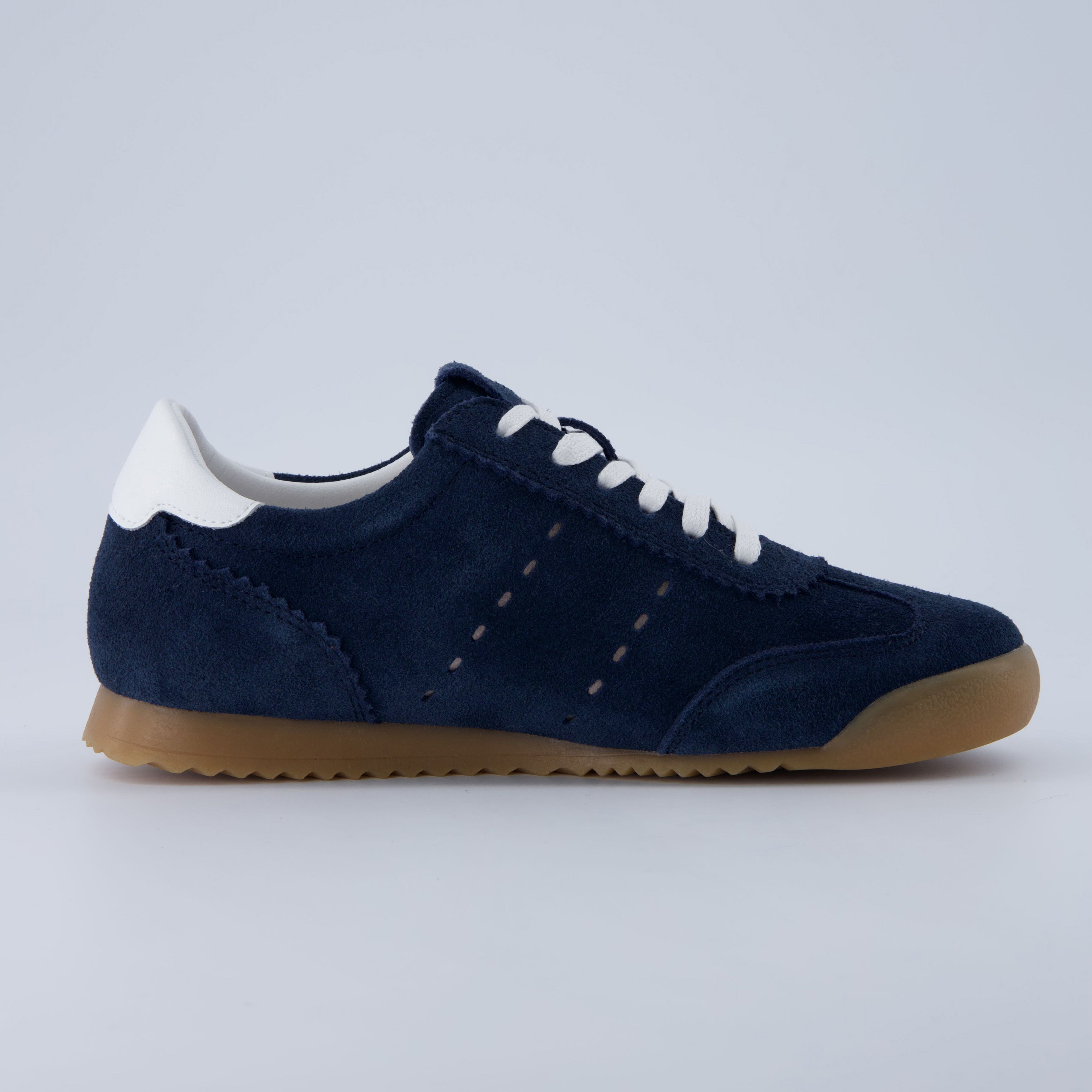 Tock Suede Sneaker Navy