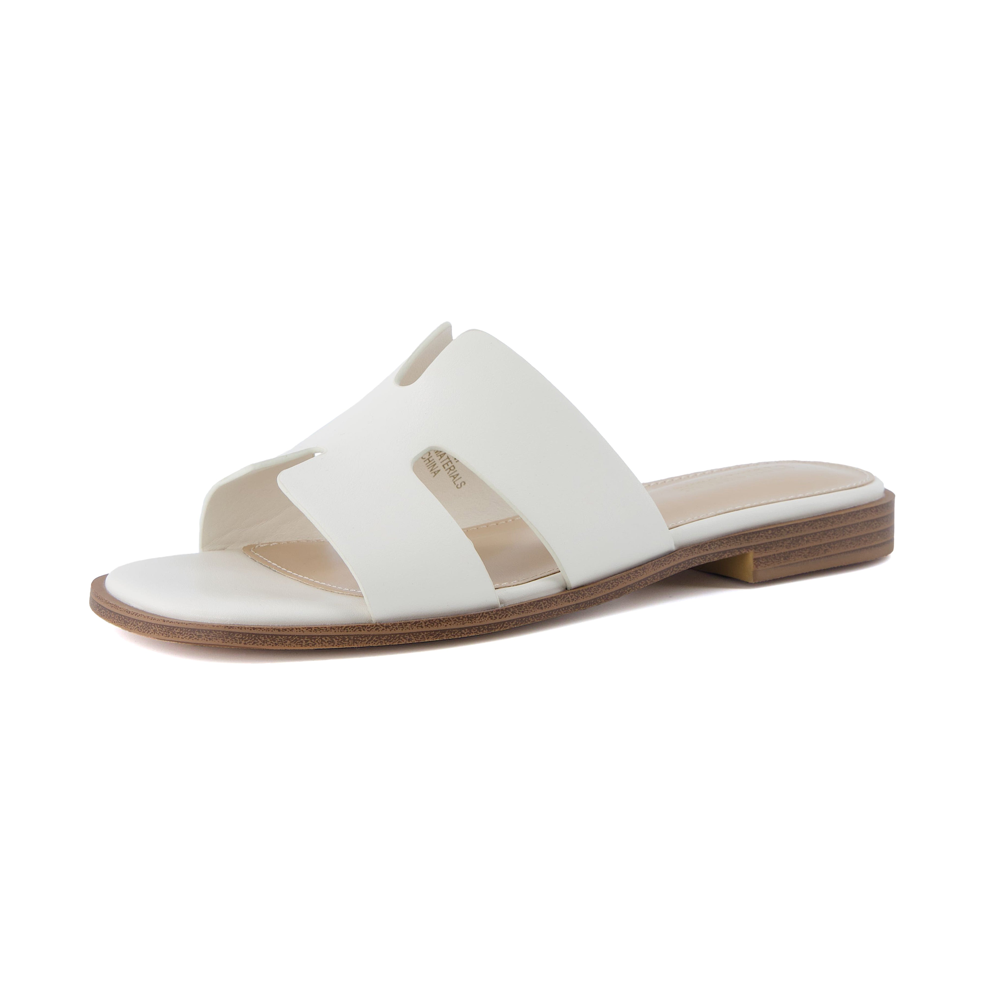 Voyage Slide Sandal Cream