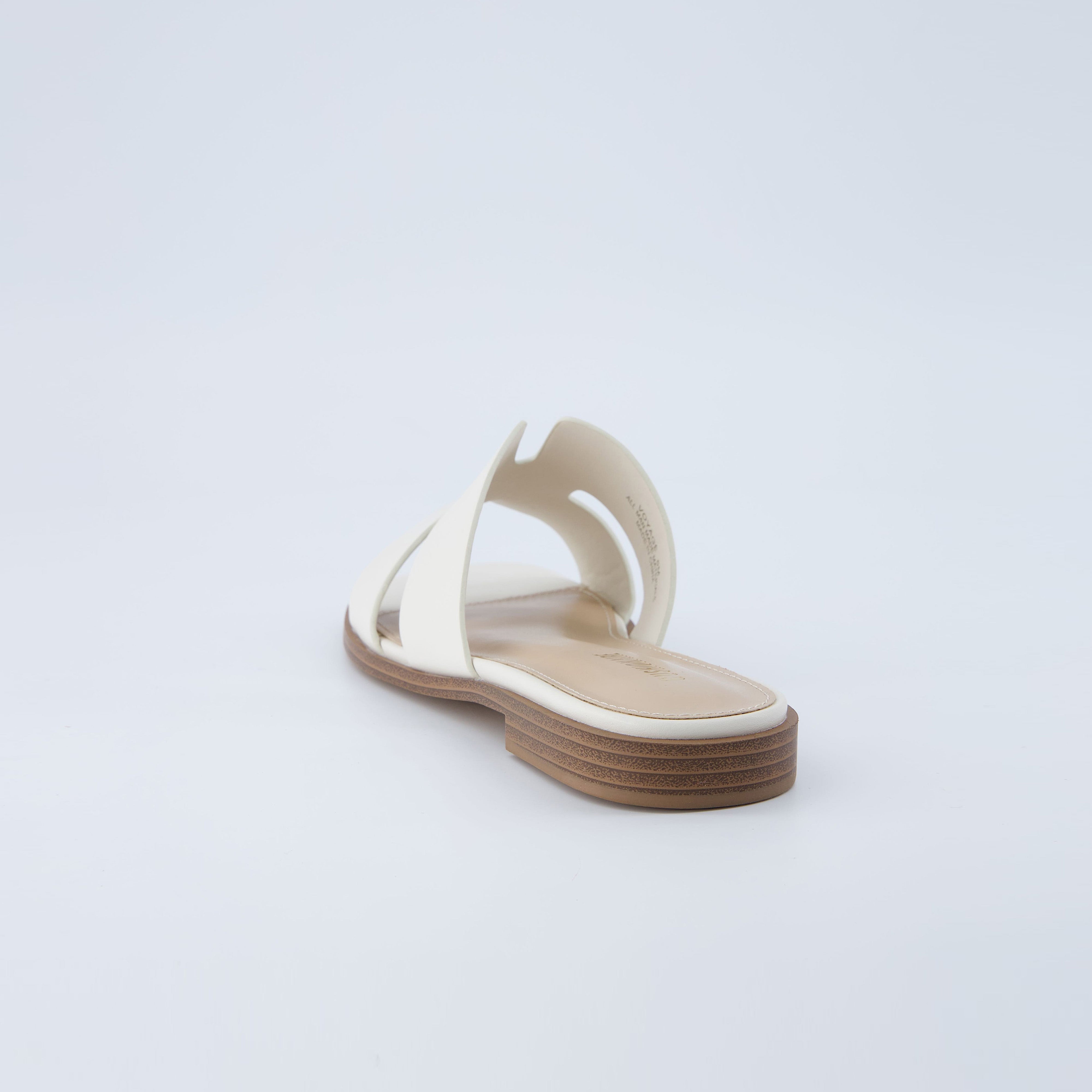 Voyage Slide Sandal Cream