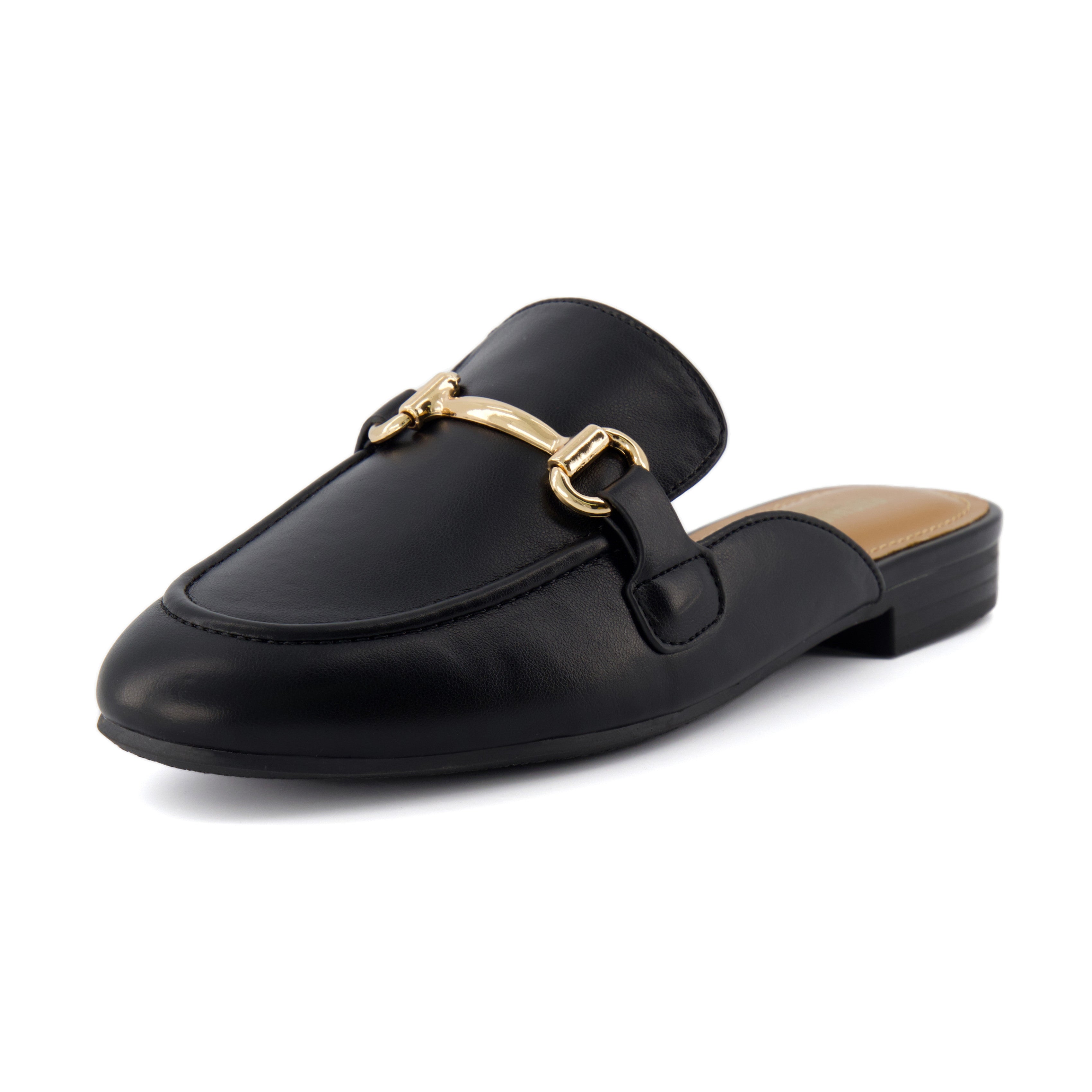Yates Buckle Slip On Mule